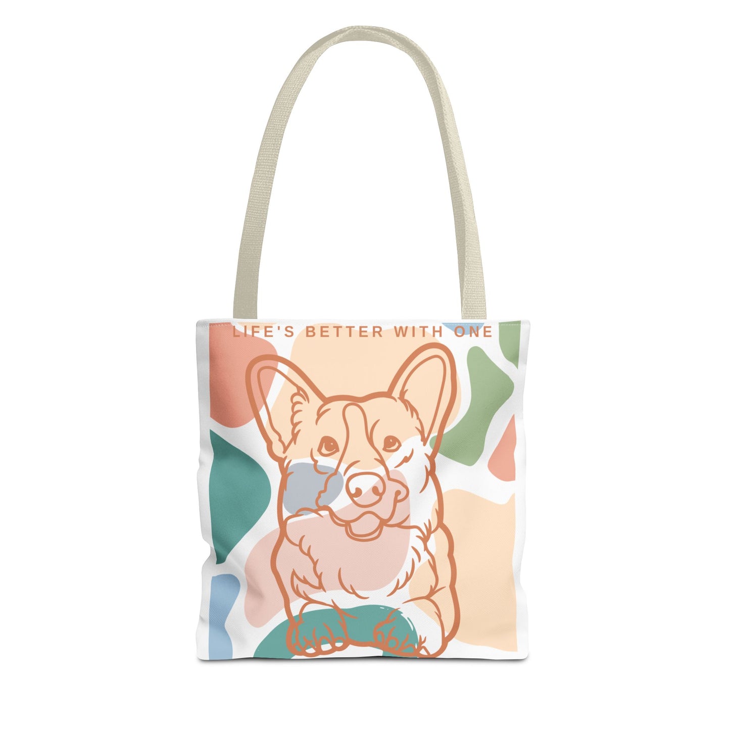 Cute Corgi Tote Bag