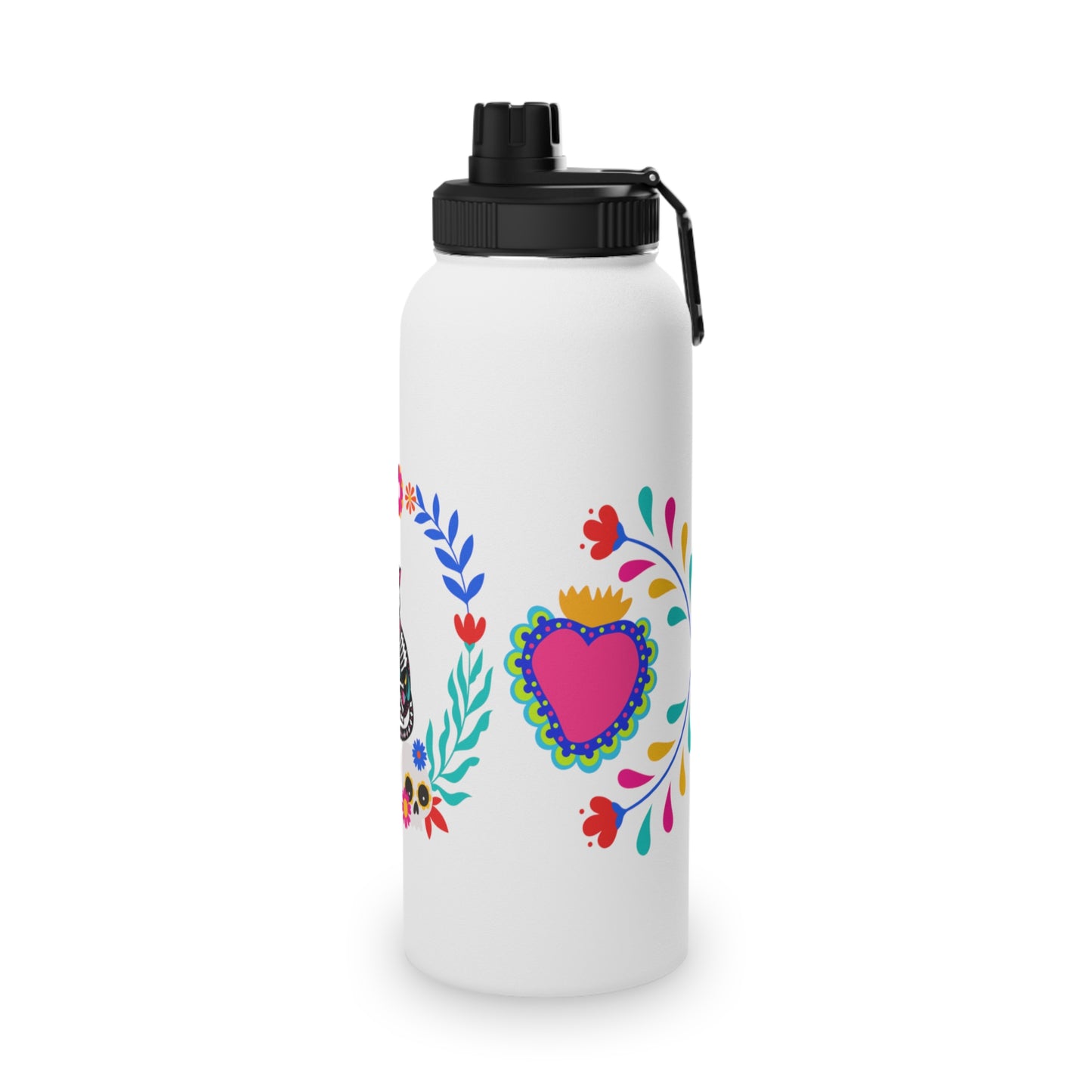 Dia de la Kittie Steel Water Bottle, Standard Lid EU