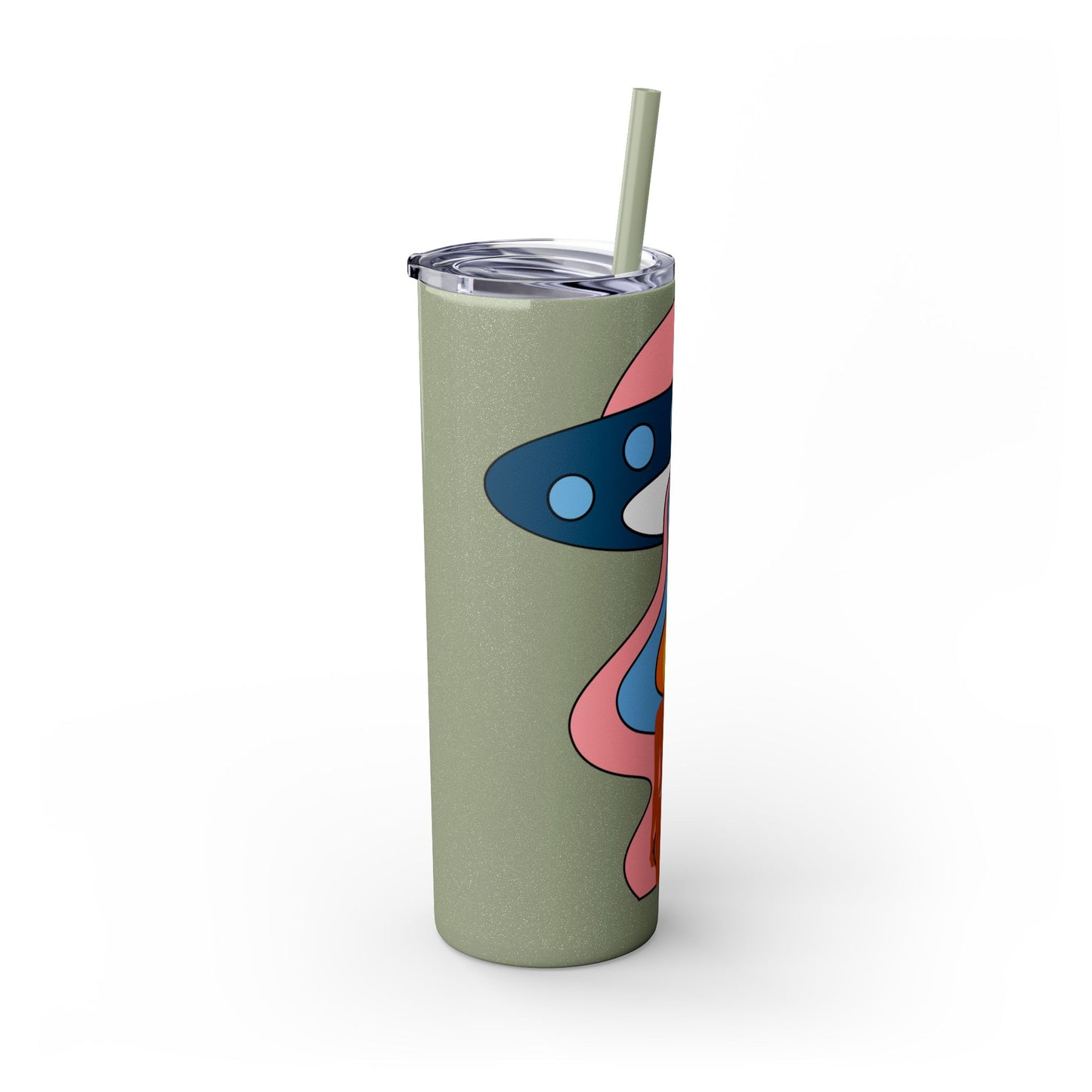 Bikini Abduction Tumbler with Straw, 20oz