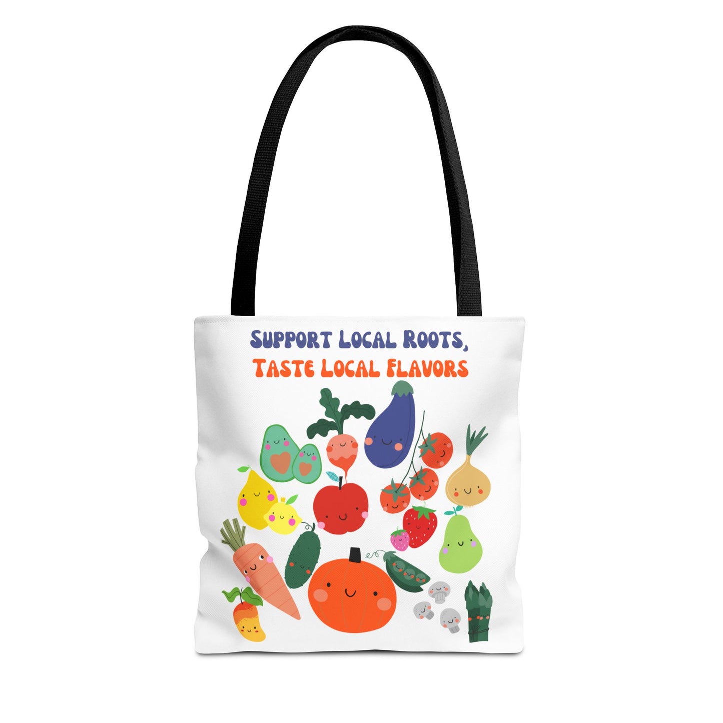 Local Roots, Local Flavors Tote Bag