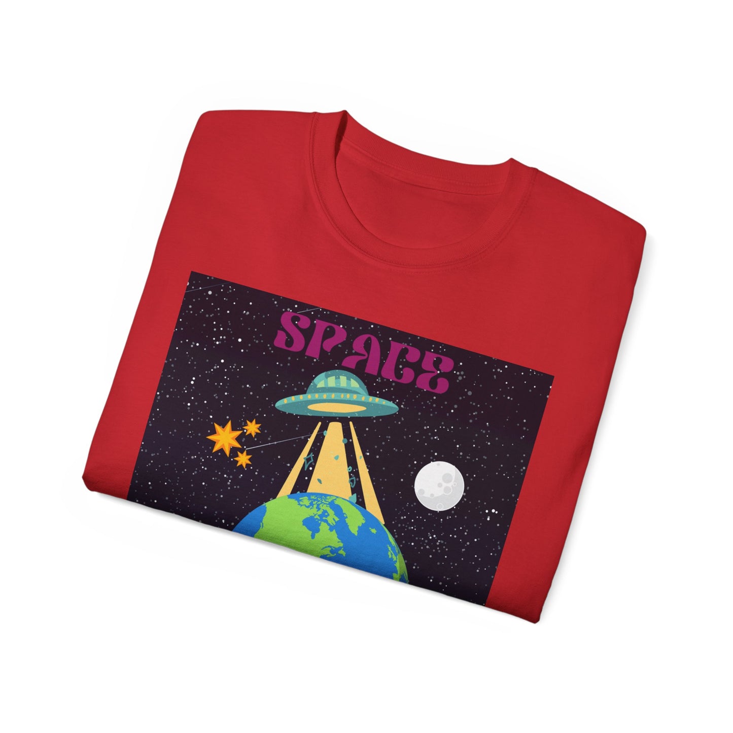 Camiseta unisex de algodón ultra fino Space Cadet de la UE 