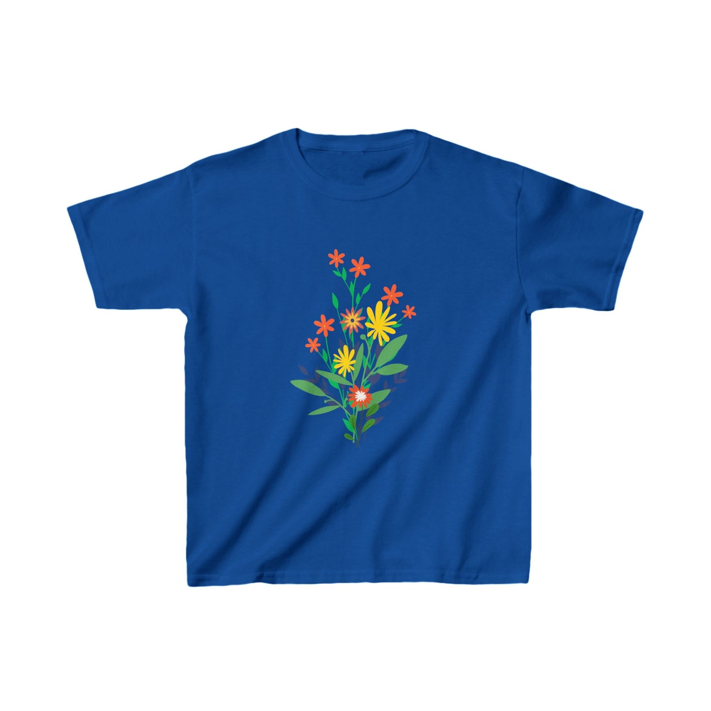 Summer Flowers Kids Heavy Cotton™ Tee EU