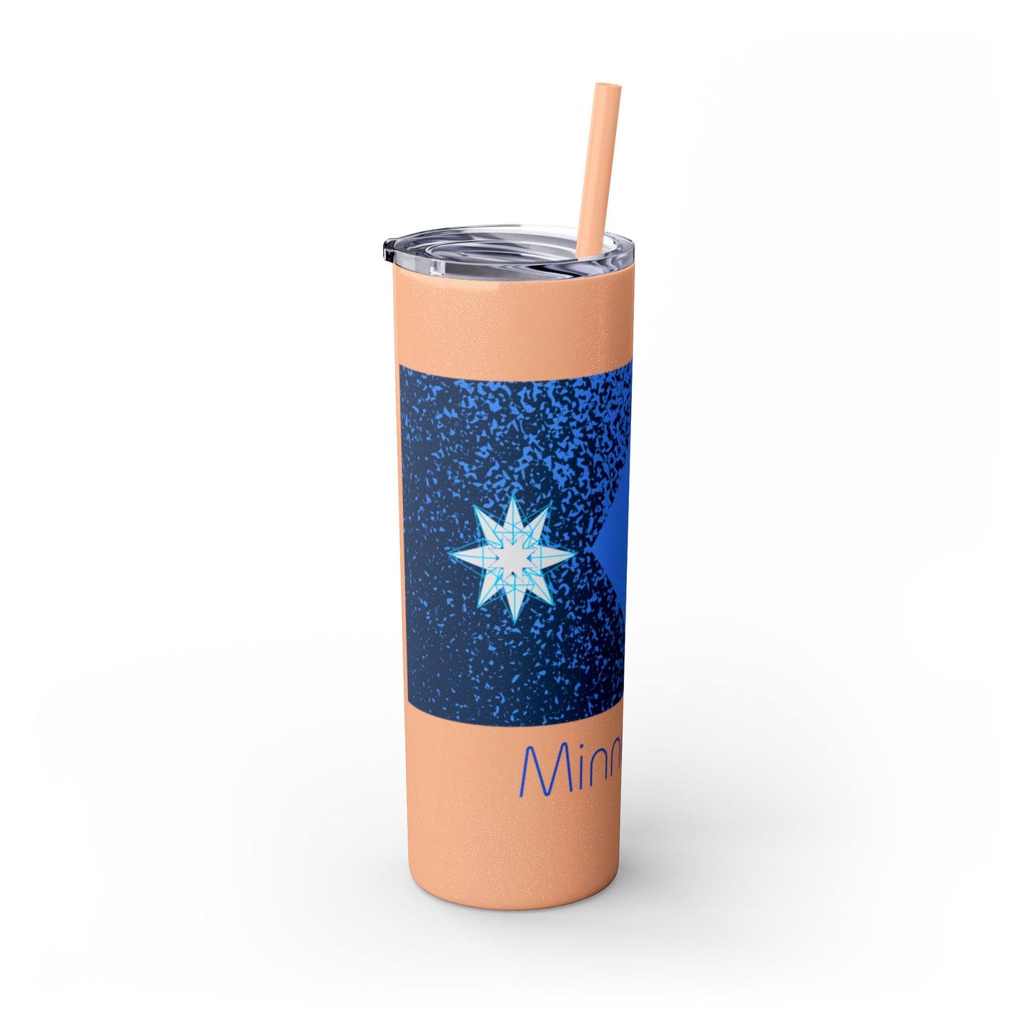 Modern Minnesota Tumbler with Straw, 20oz