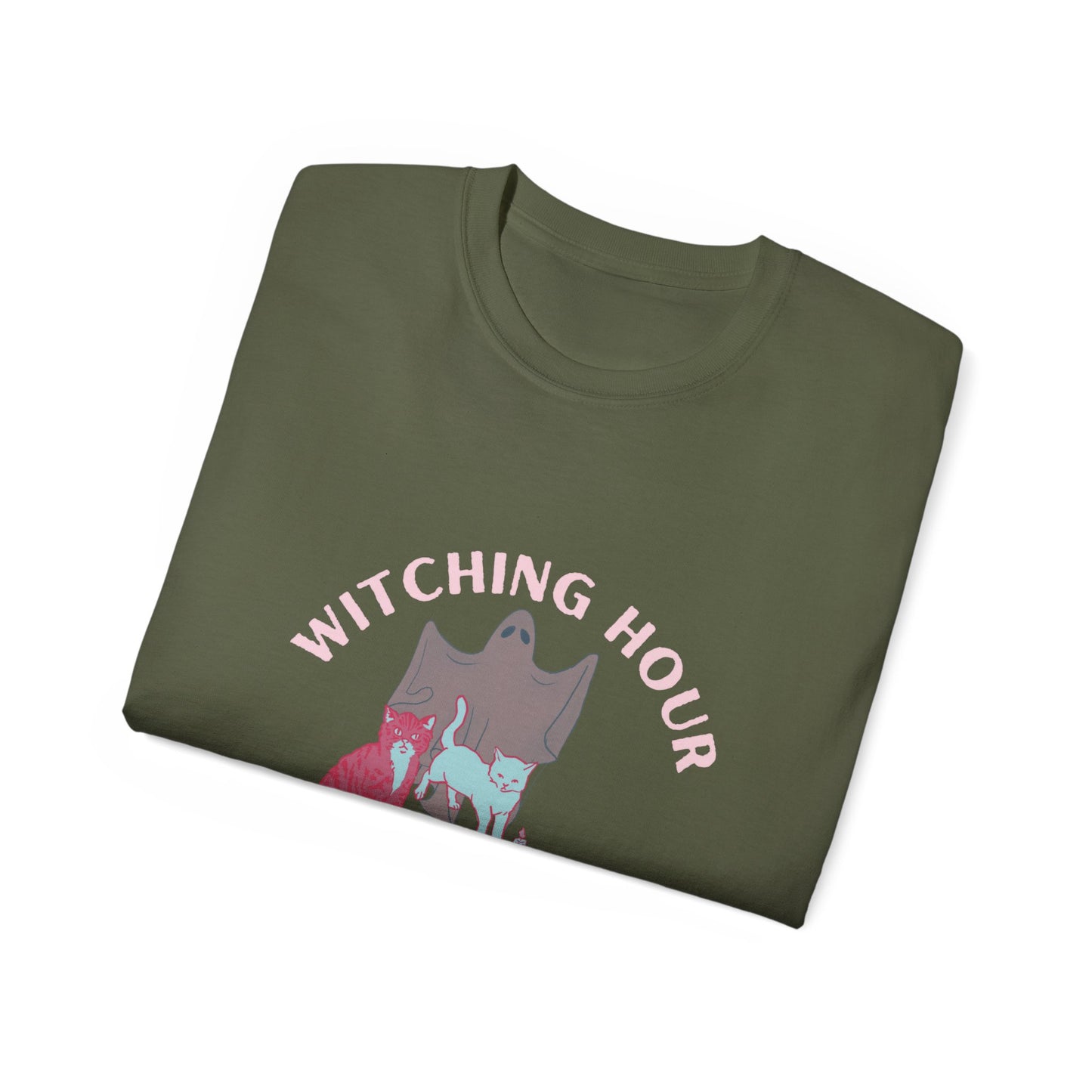 Camiseta unisex de algodón ultra fino Witching Hour de la UE