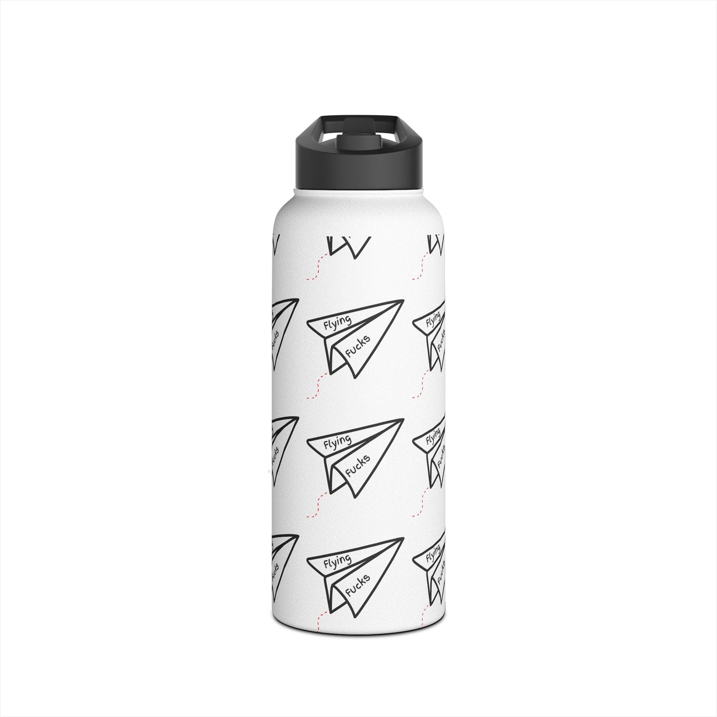 Flying Friggs Stainless Steel Water Bottle, Standard Lid