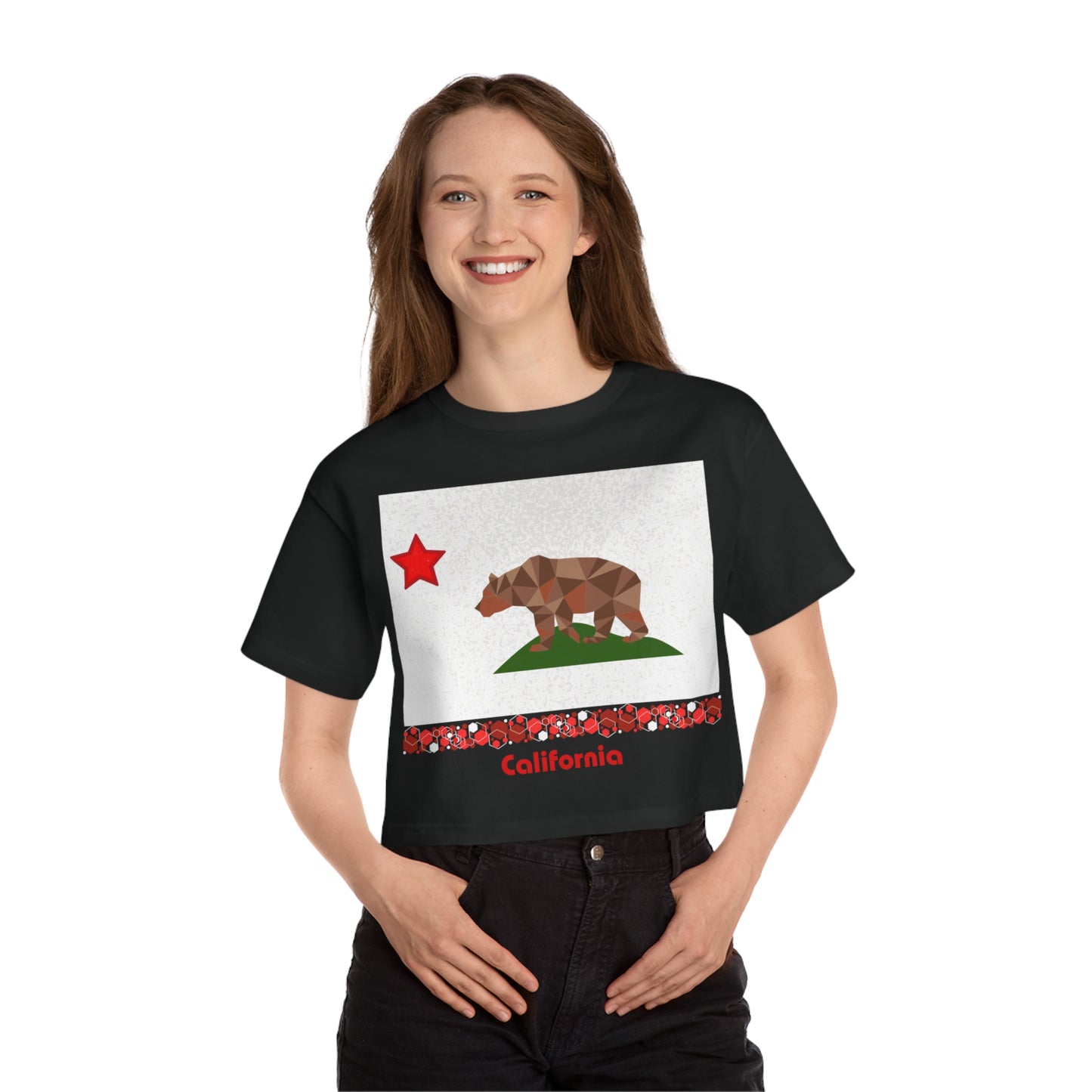 Modern California Champion Women's Heritage Cropped T-Shirt