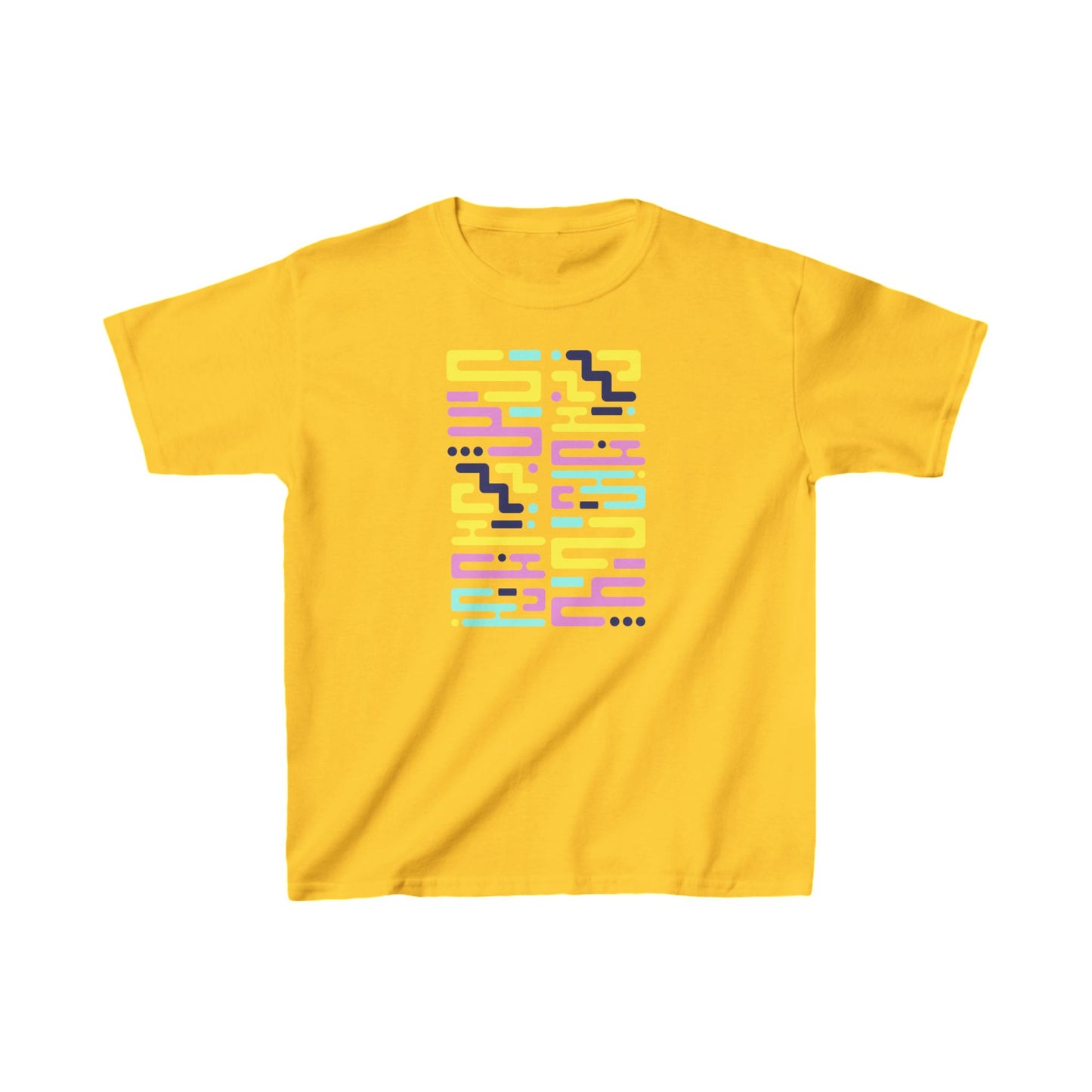 Waves in Code Kids Heavy Cotton™ Tee