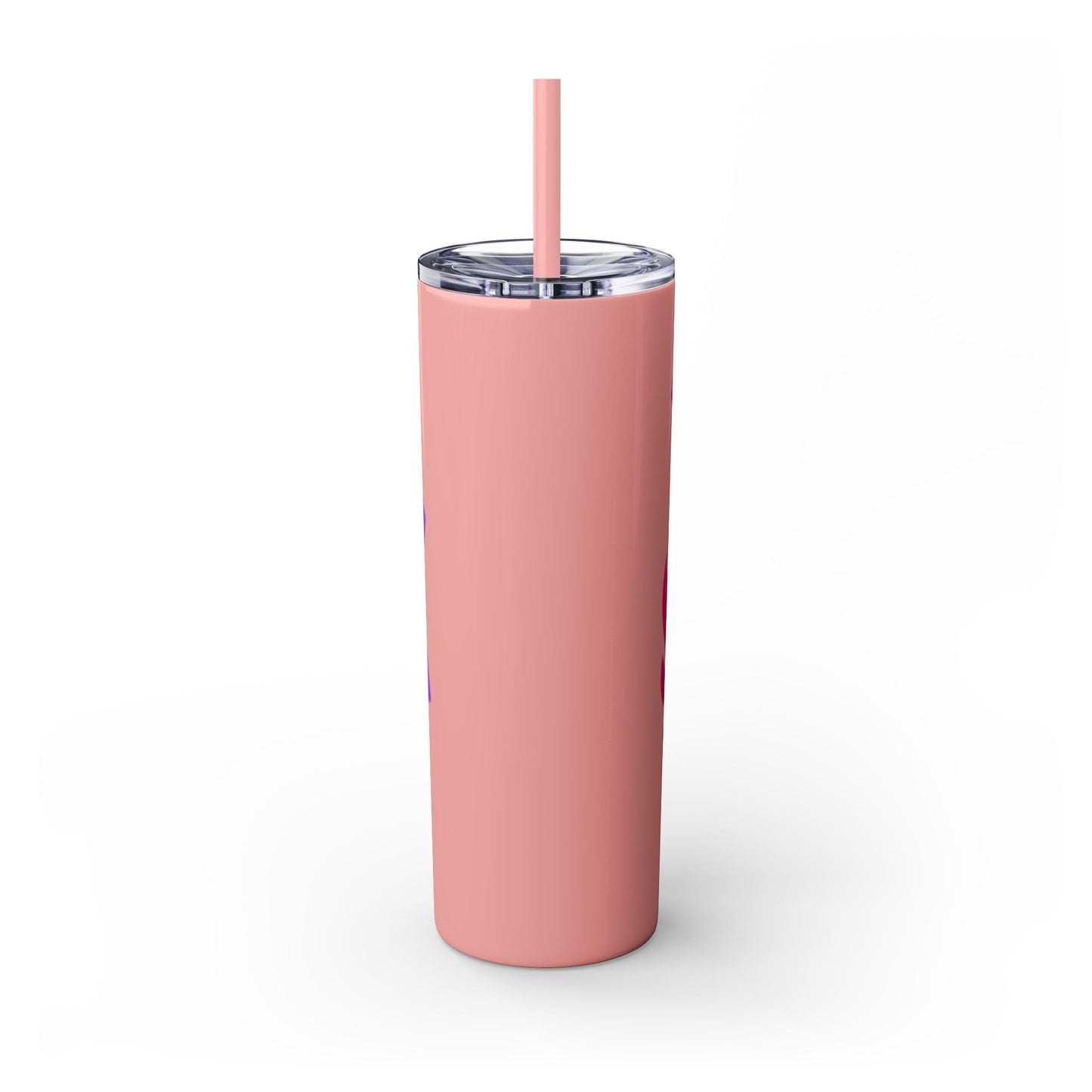 Delulu is My Baseline Tumbler with Straw, 20oz