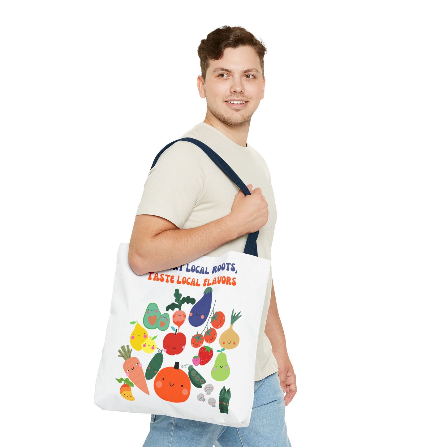 Local Roots, Local Flavors Tote Bag