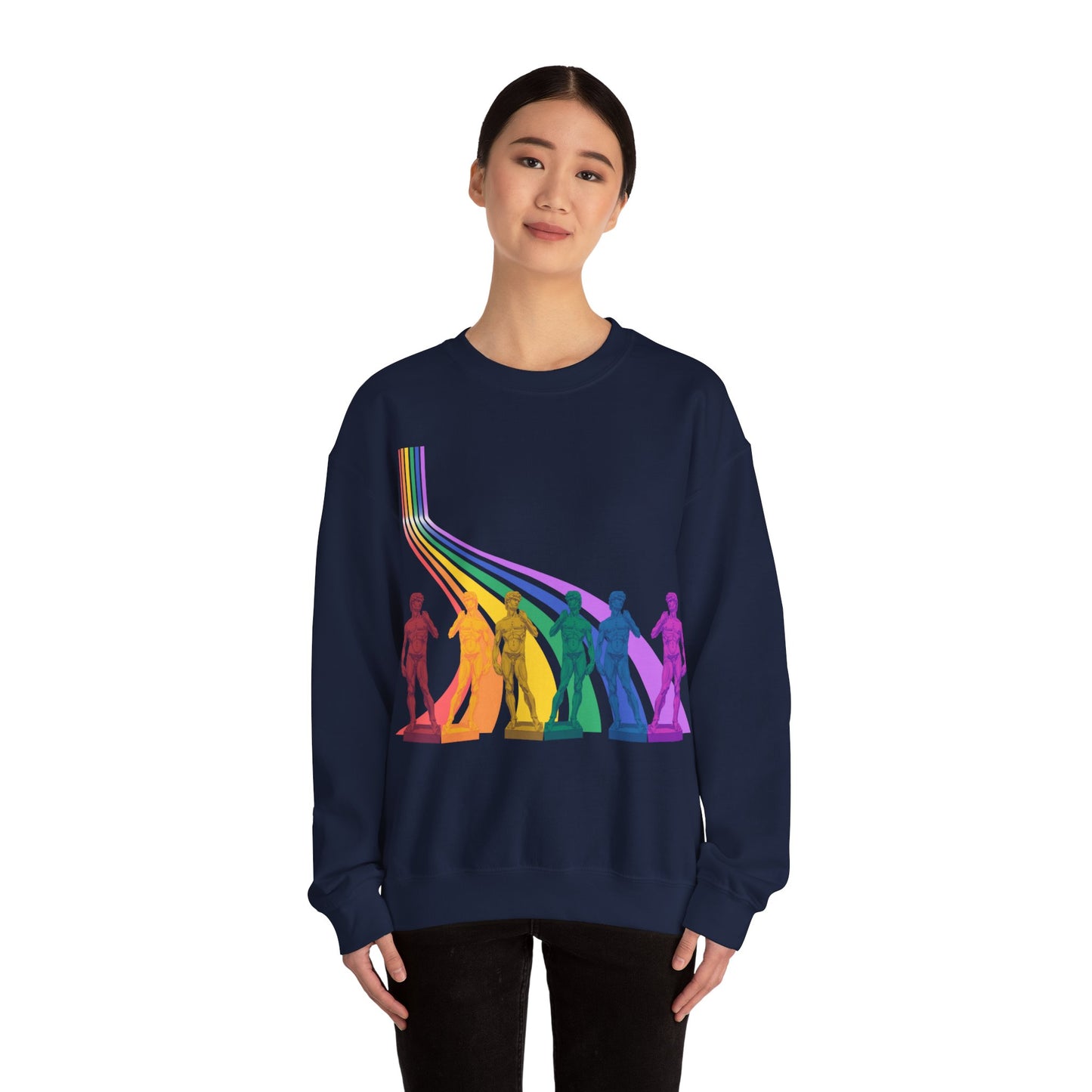 Davey Pride Unisex Heavy Blend™ Crewneck Sweatshirt EU