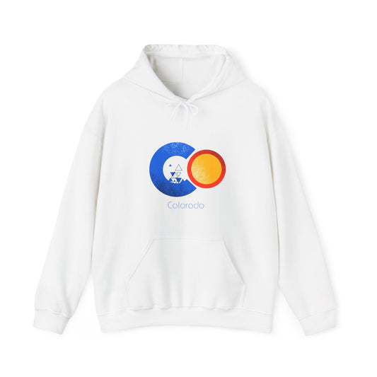 Modern Colorado Unisex Heavy Blend™ Hooded Sweatshirt EU