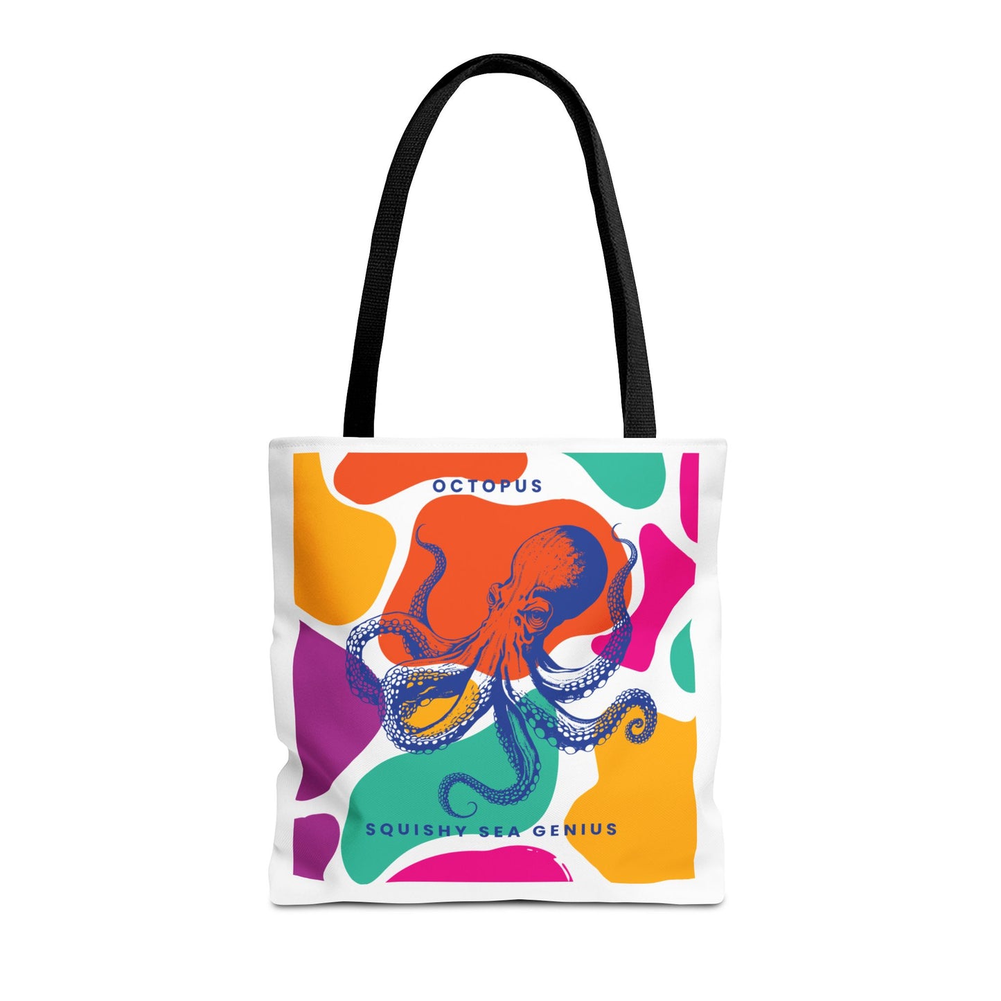 Squishy Sea Genius Octopus Tote Bag