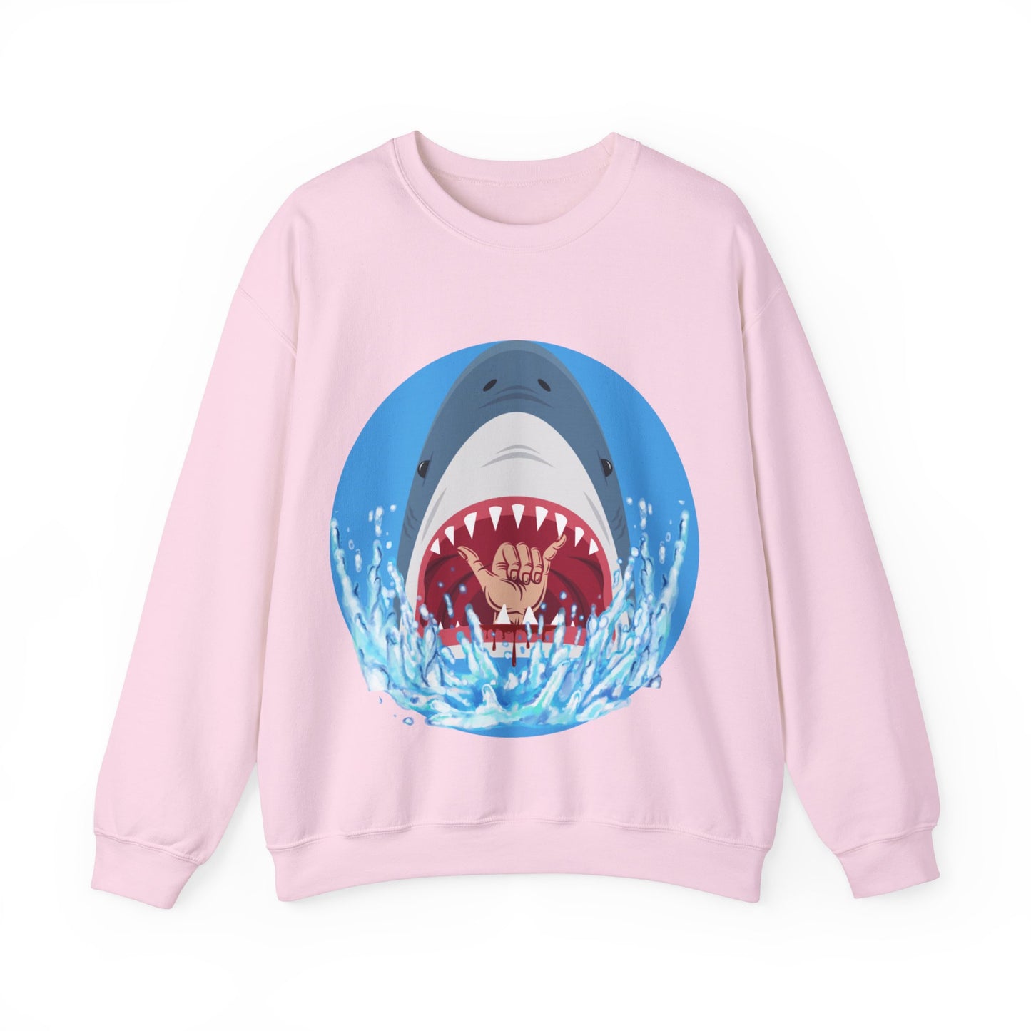 Surfin' Shark Unisex Heavy Blend™ Crewneck Sweatshirt EU