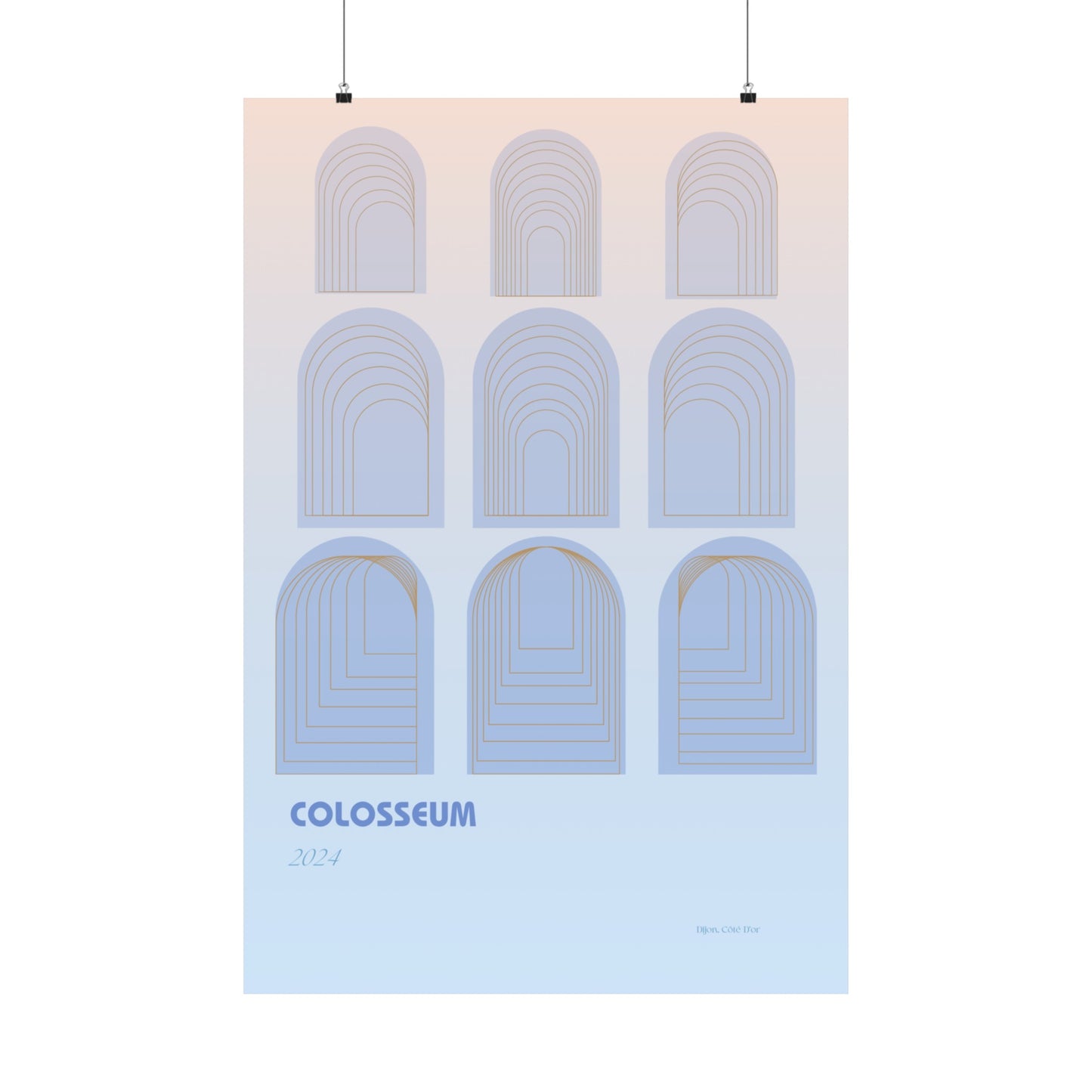 Colosseum Vertical Posters