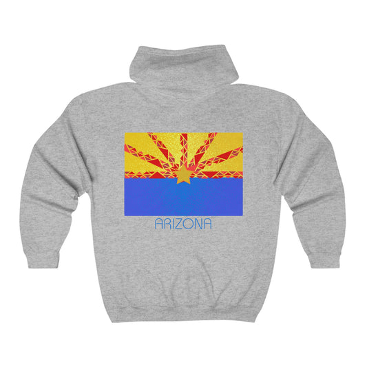 Modern Arizona Unisex Heavy Blend™ Full Zip Hooded Sweatshirt