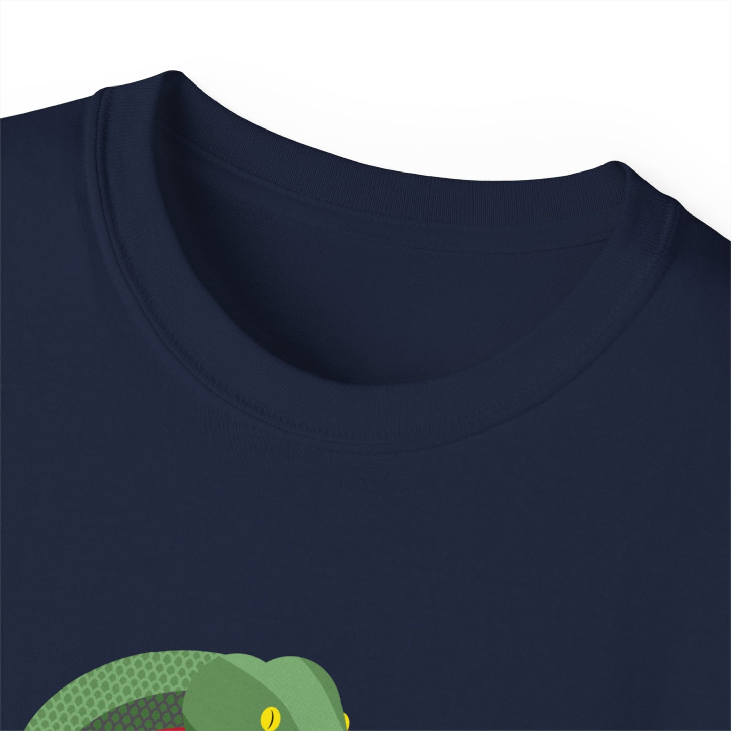 The Snake Made Me Do It Illustration Ultra Cotton Tee