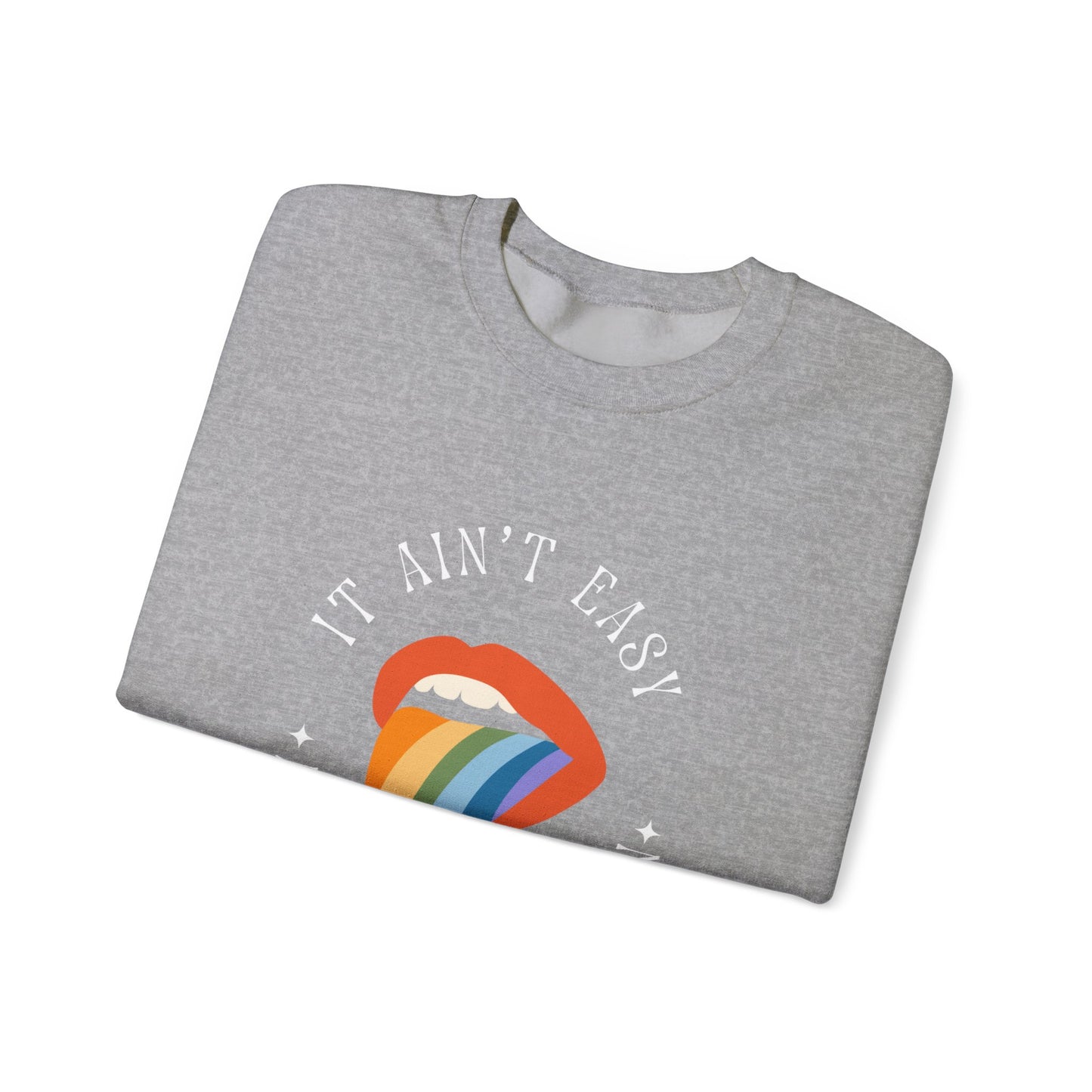 It Ain't Easy Unisex Heavy Blend™ Crewneck Sweatshirt EU