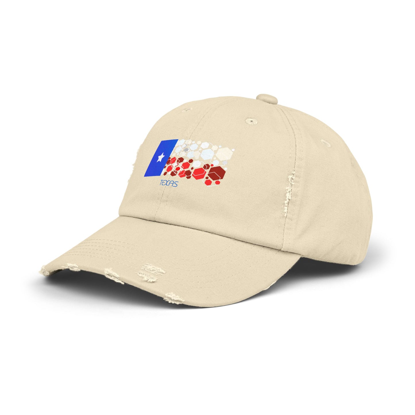 Modern Texas Unisex Distressed Cap