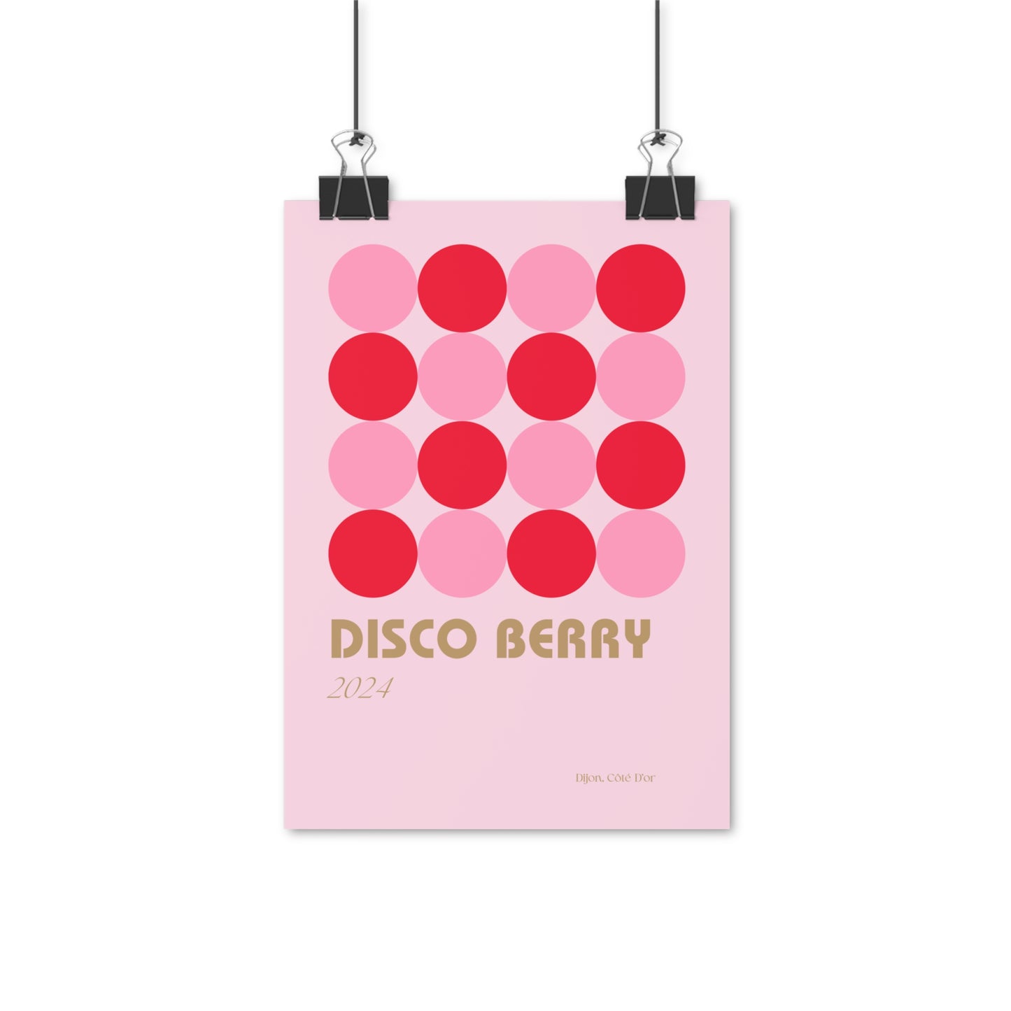 Disco Berry Vertical Posters EU