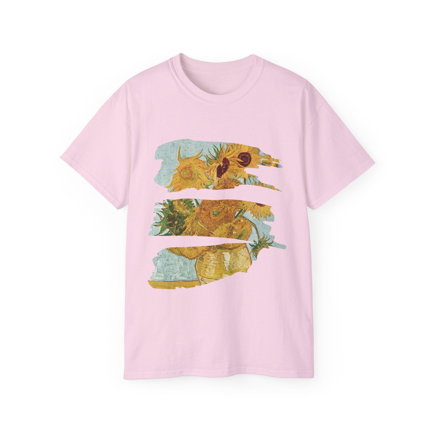 Brush Vincent Van Gogh, Sunflowers 1888-1889 Ultra Cotton Tee