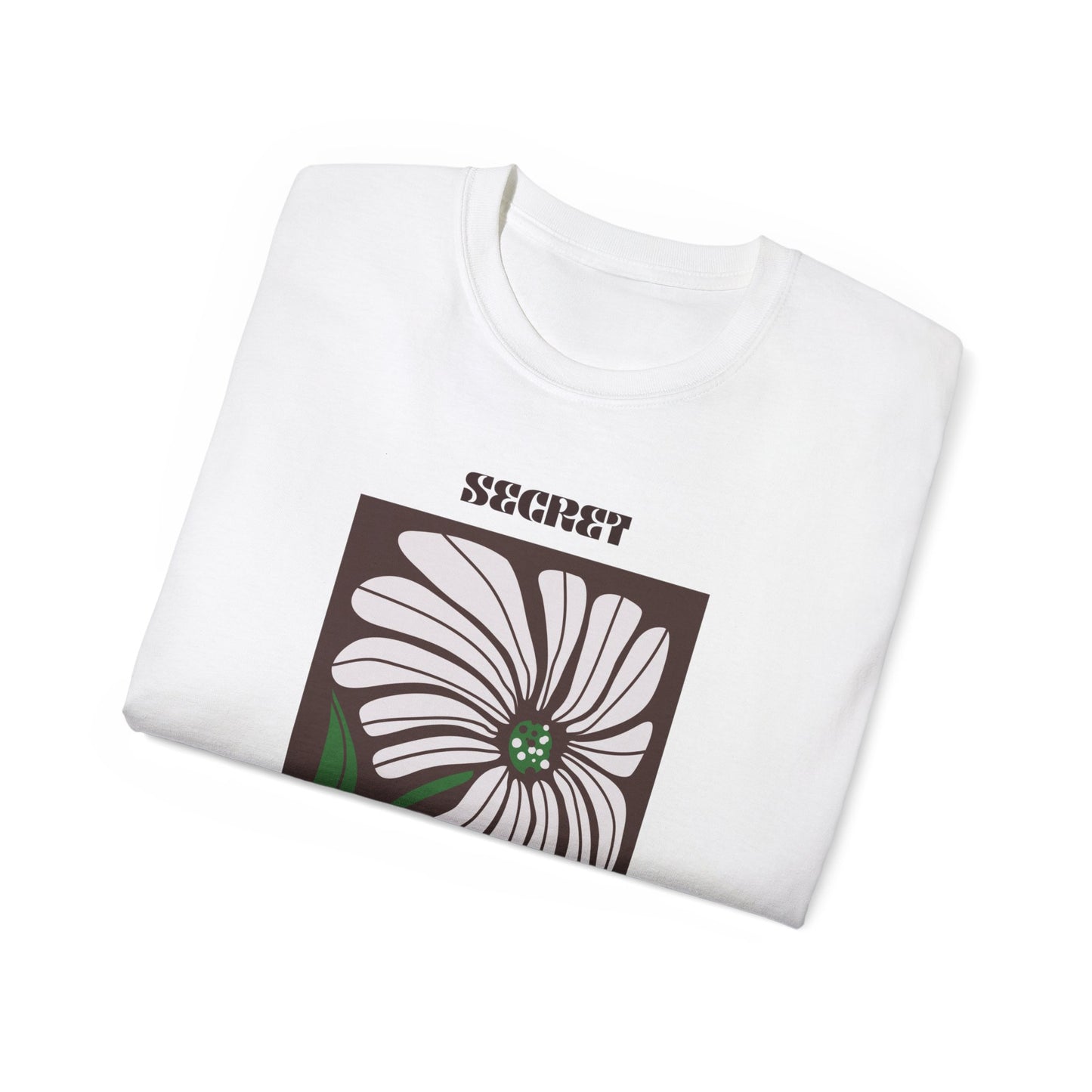 Camiseta de algodón ultra fino Secret Blooms de la UE