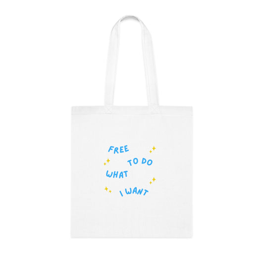 Free to Do What I Want Tote Bag EU