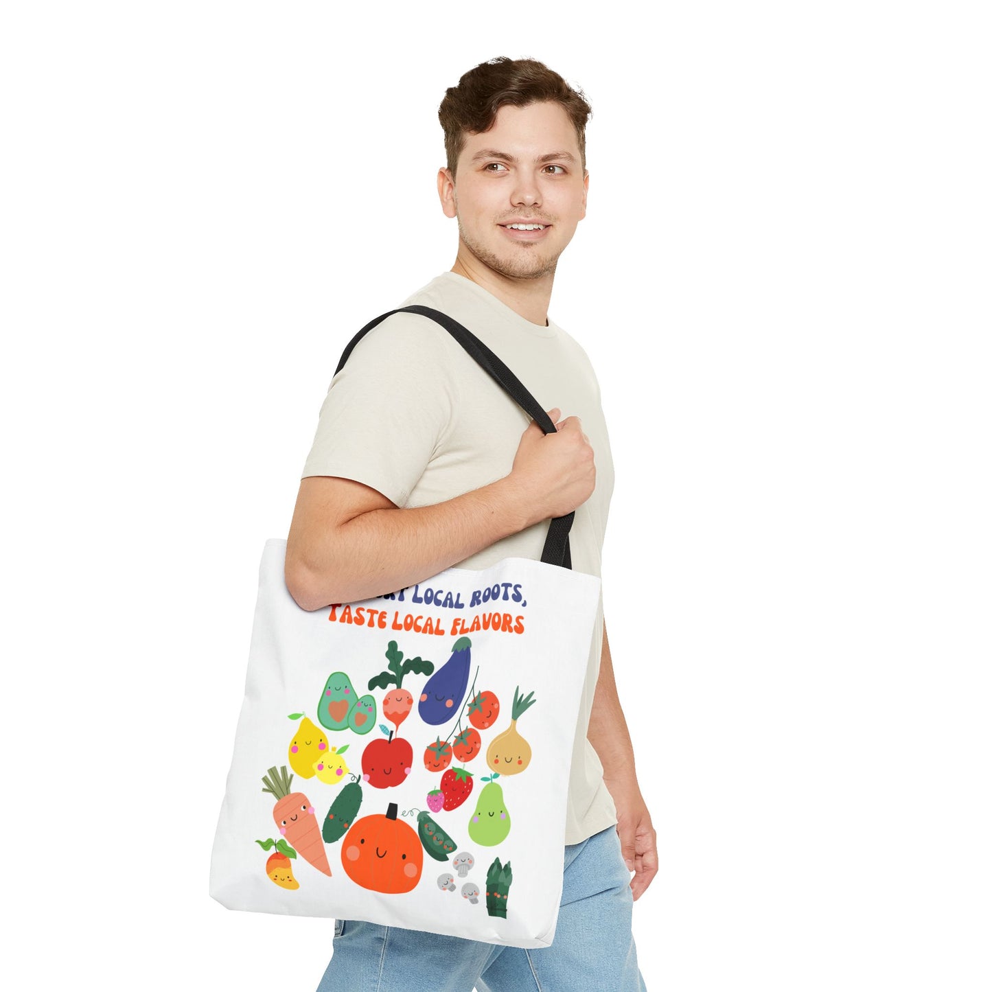 Local Roots, Local Flavors Tote Bag