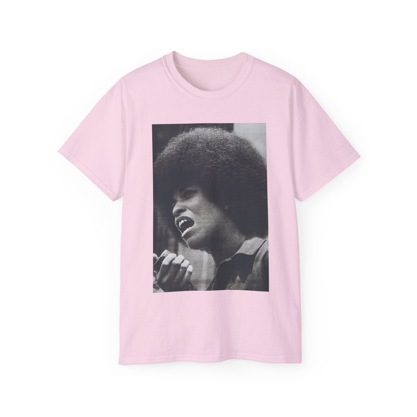 Camiseta unisex de algodón ultra fino de Angela Davis Black Panthers Party EU