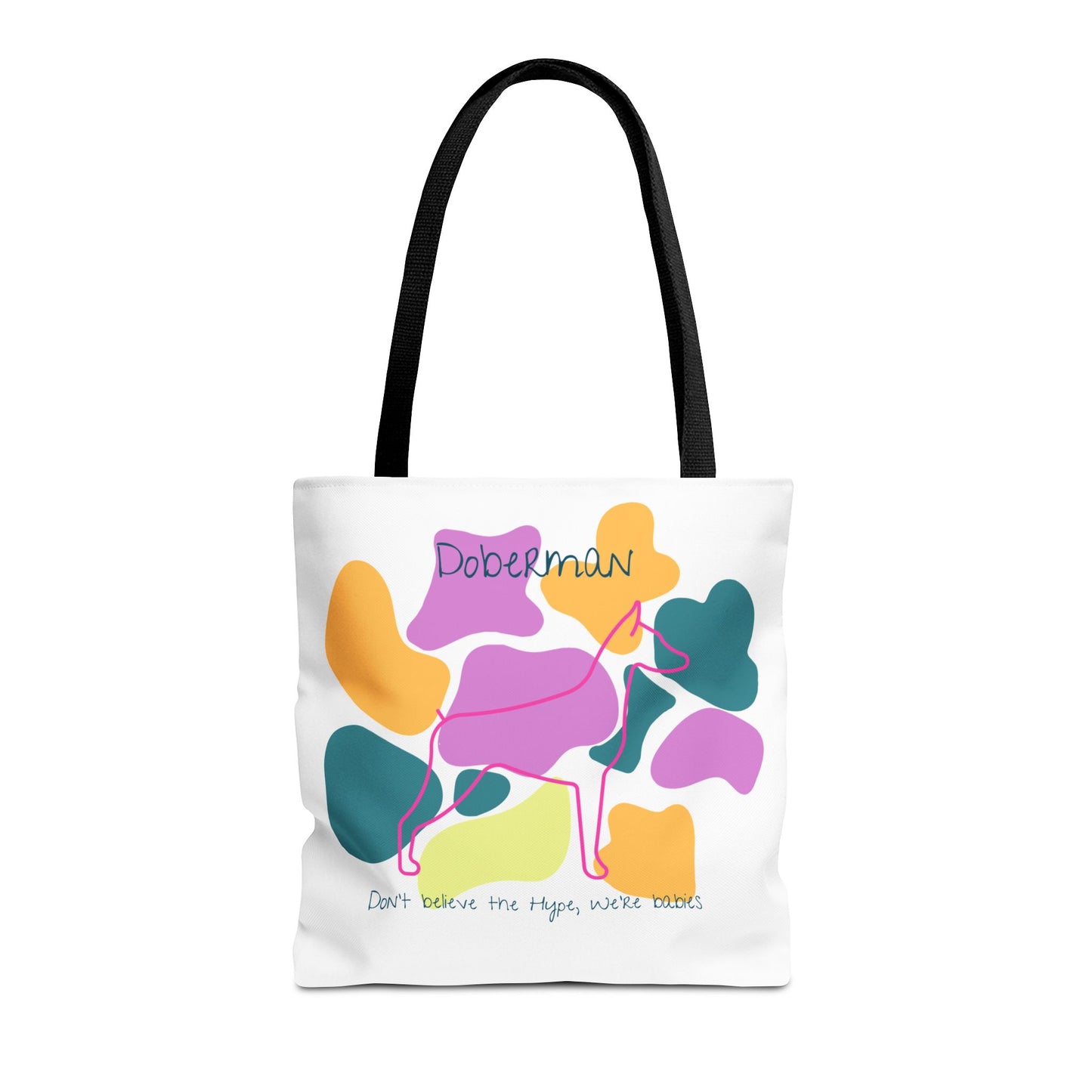 Doberman Tote Bag