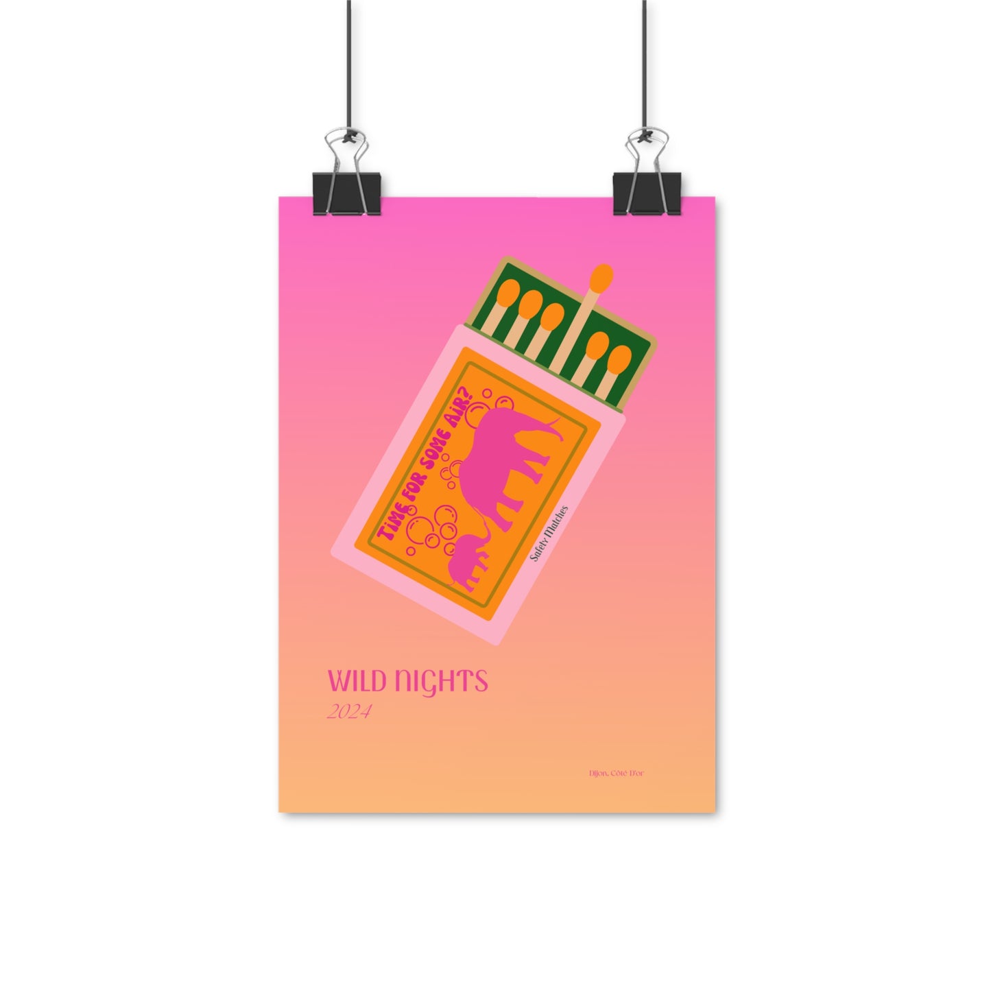 Wild Nights Vertical Posters EU