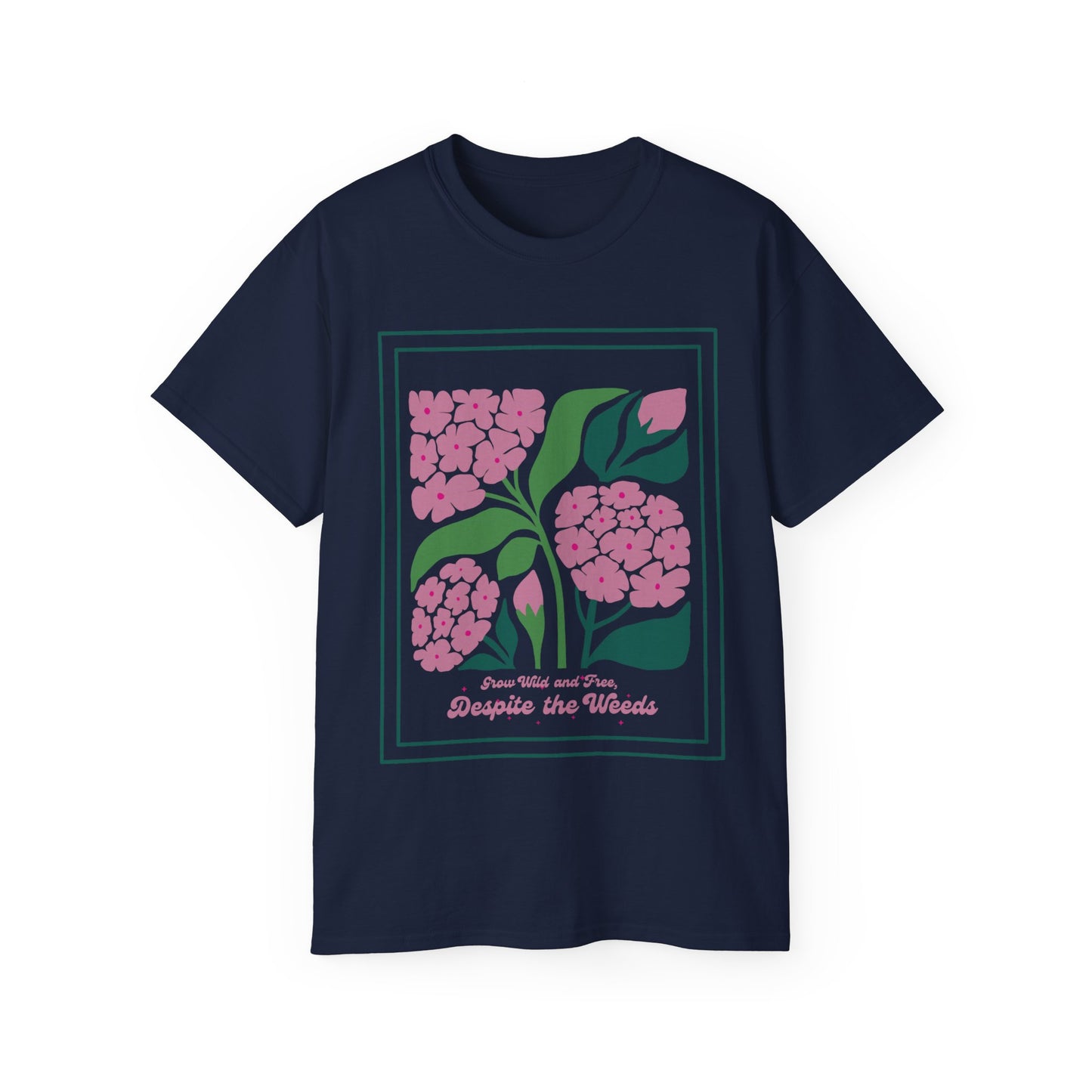 Camiseta unisex de algodón ultra fino "Apesad the Weeds"