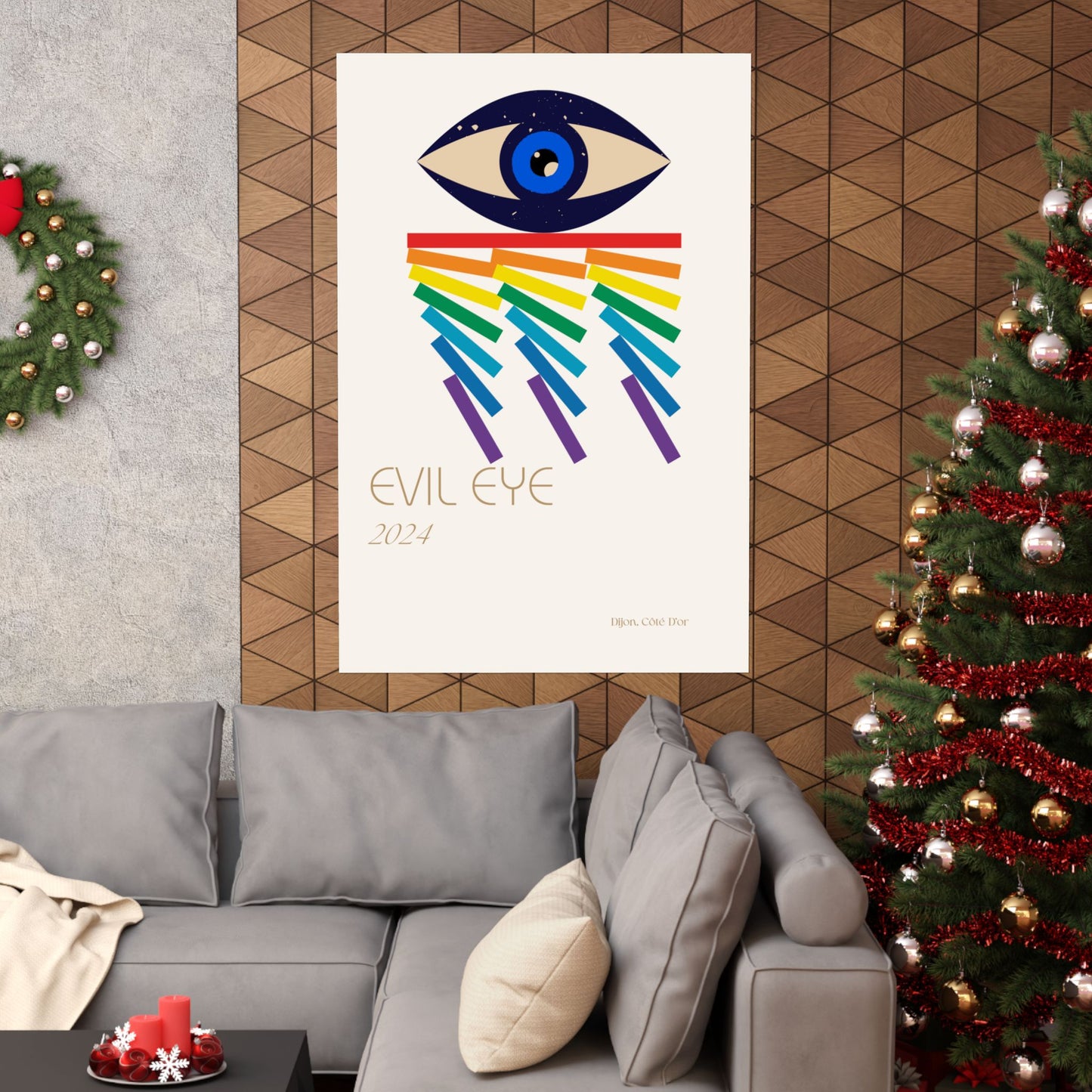 Evil Eye Vertical Posters