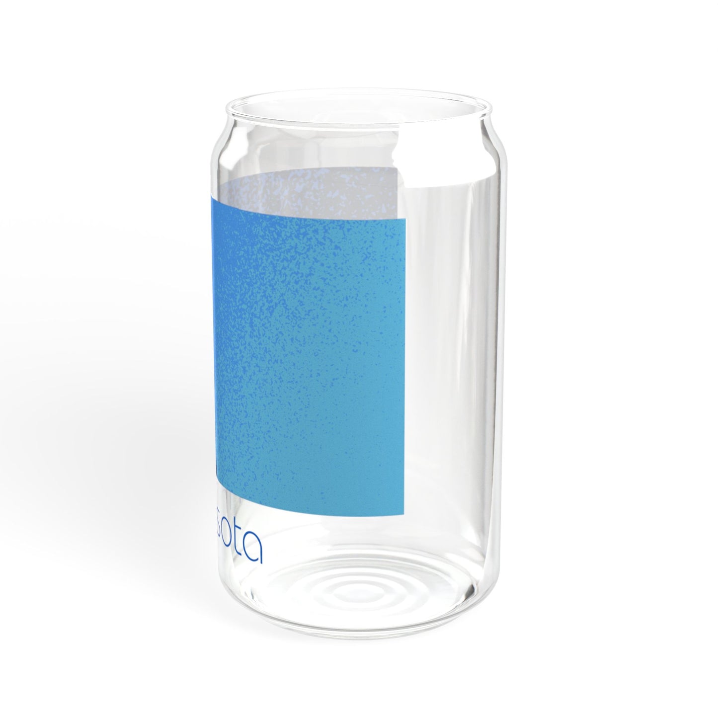 Modern Minnesota Sipper Glass, 16oz