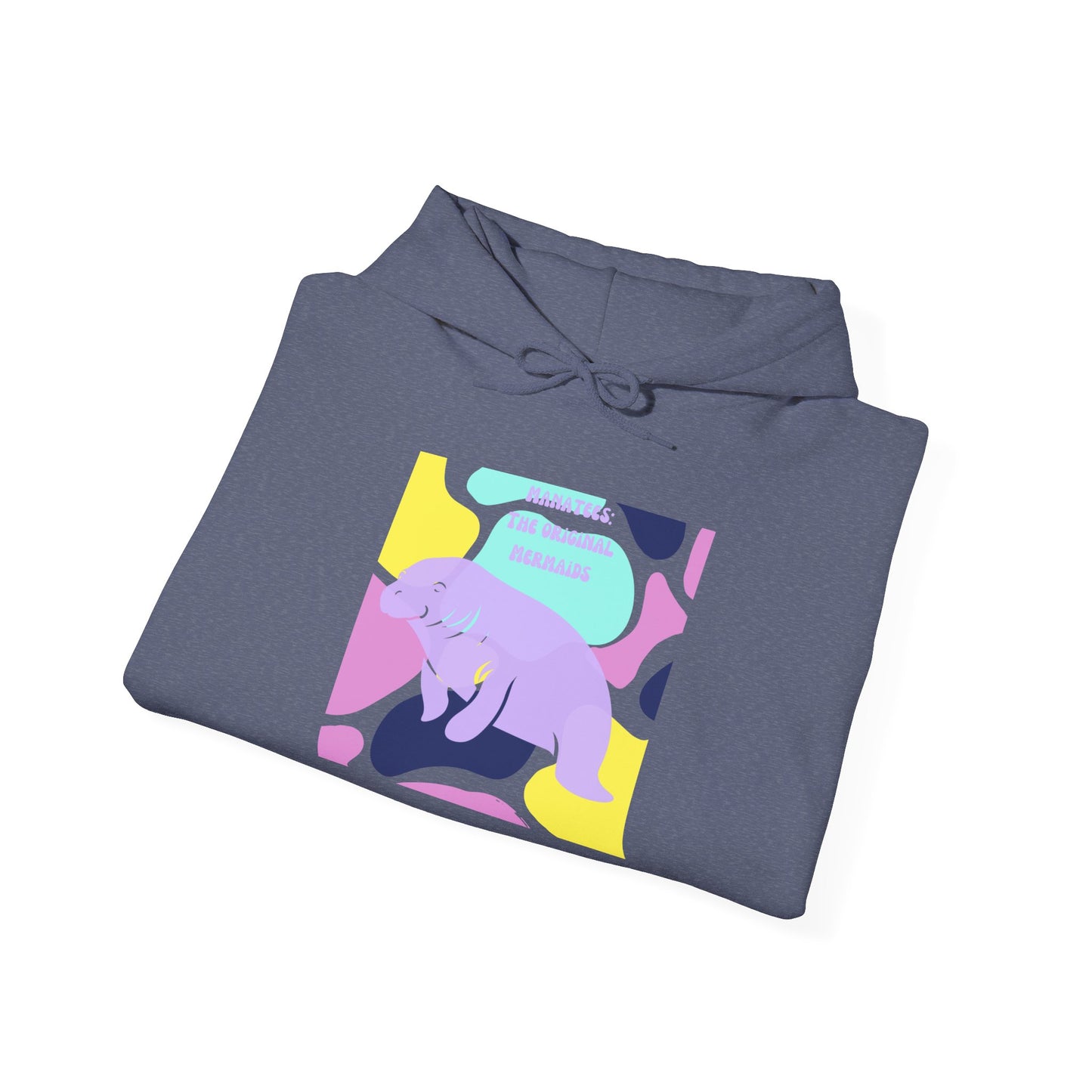 Sudadera con capucha unisex de mezcla pesada The Original Mermaid Manatee