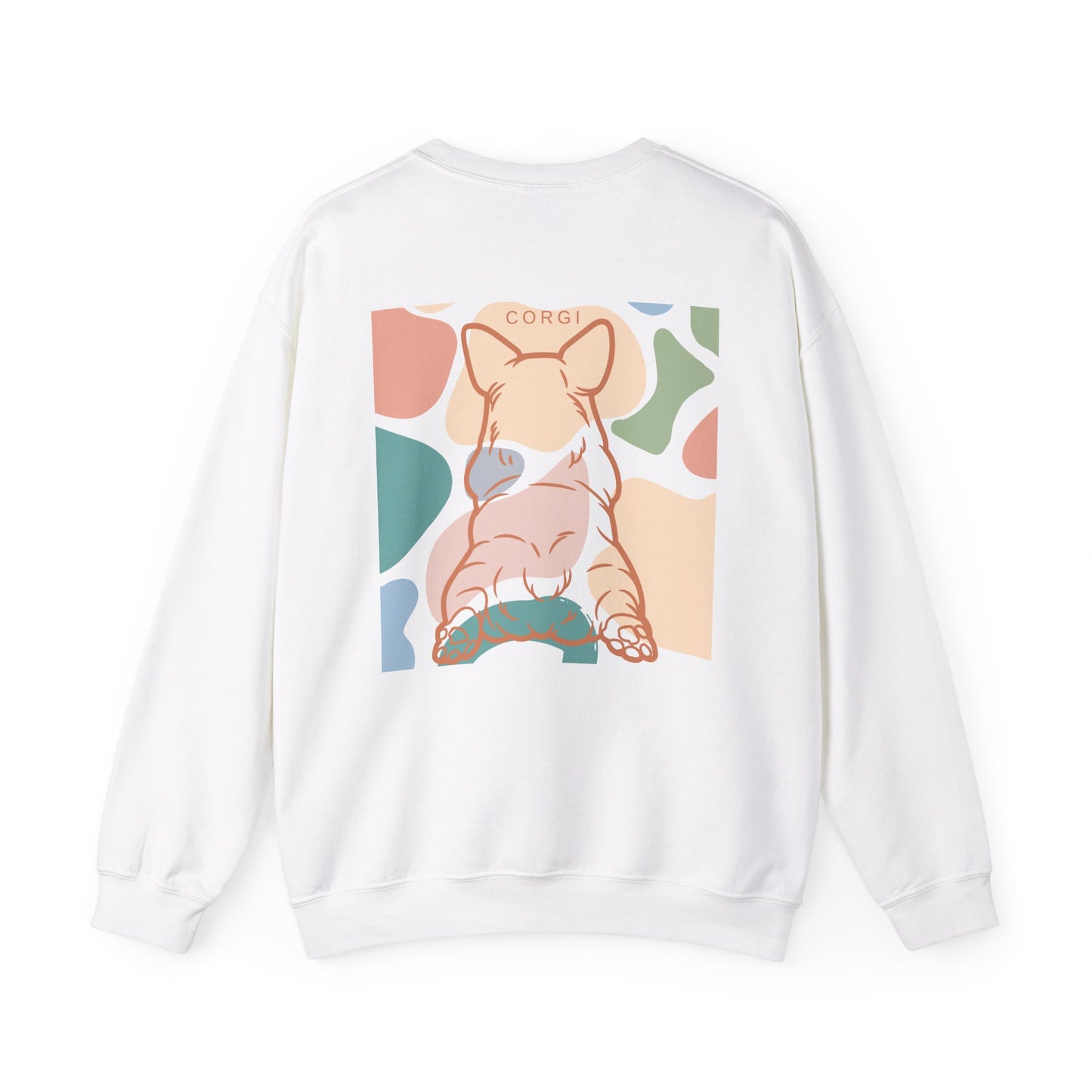 Cute Corgi Unisex Heavy Blend™ Crewneck Sweatshirt Two Sided