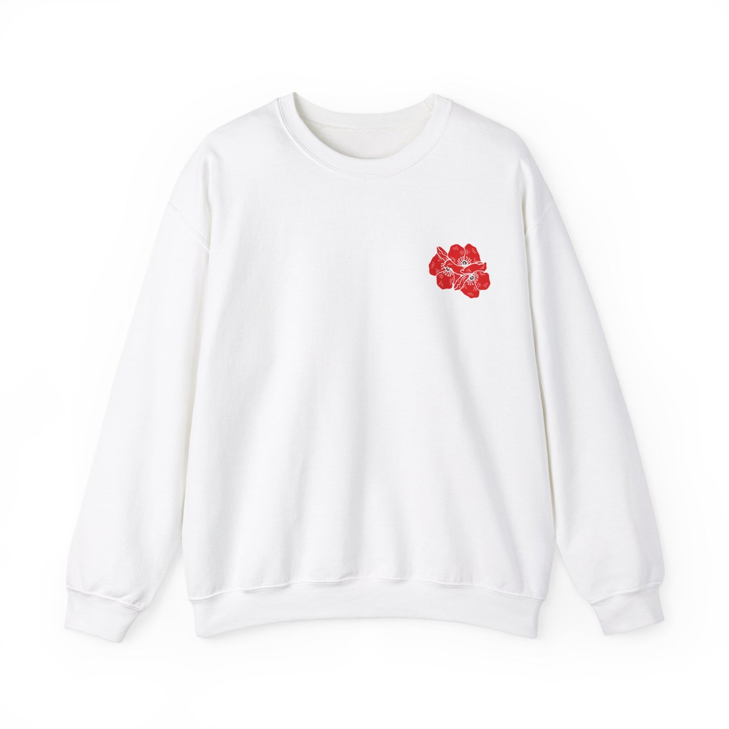 Poppies Unisex Heavy Blend™ Crewneck Sweatshirt EU