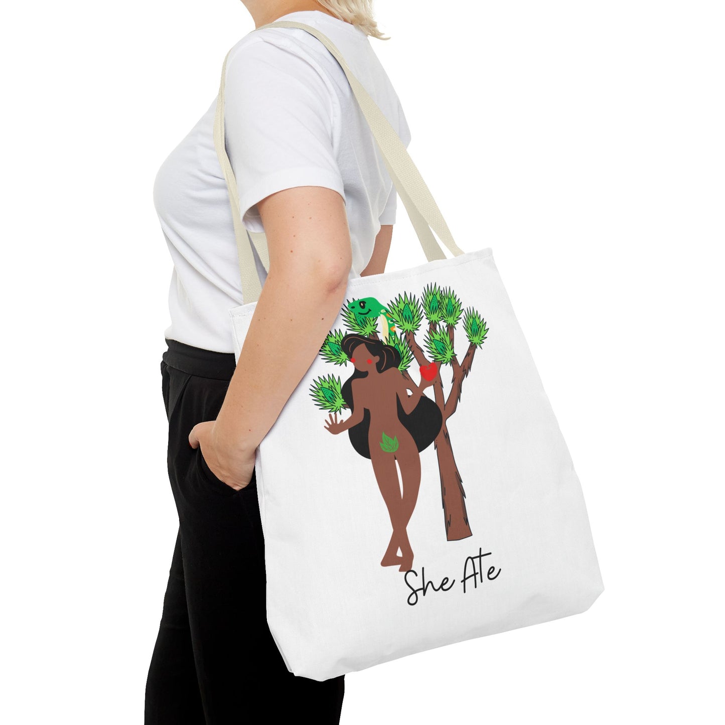 Eve She Ate Tote Bag