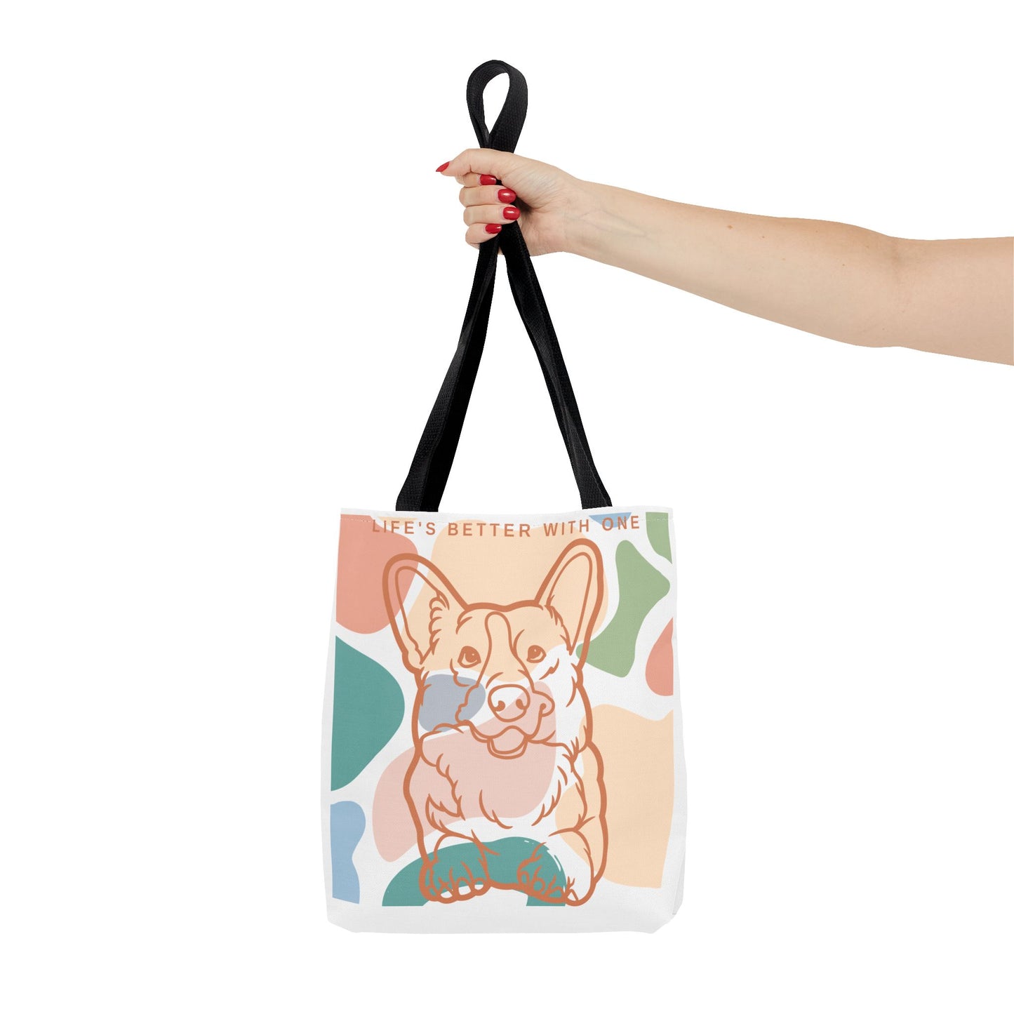 Cute Corgi Tote Bag