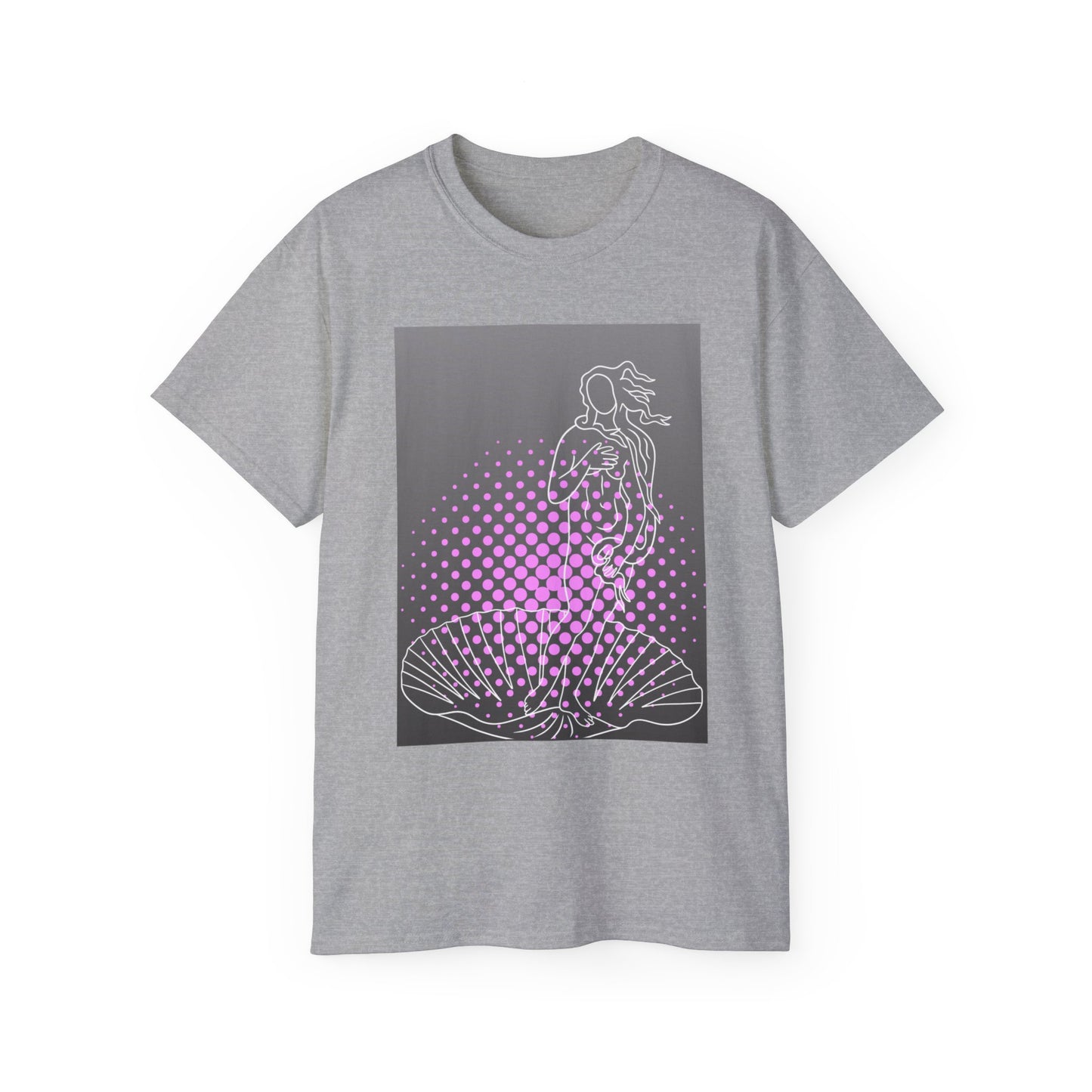 Camiseta unisex de algodón ultra fino Venus in Dots