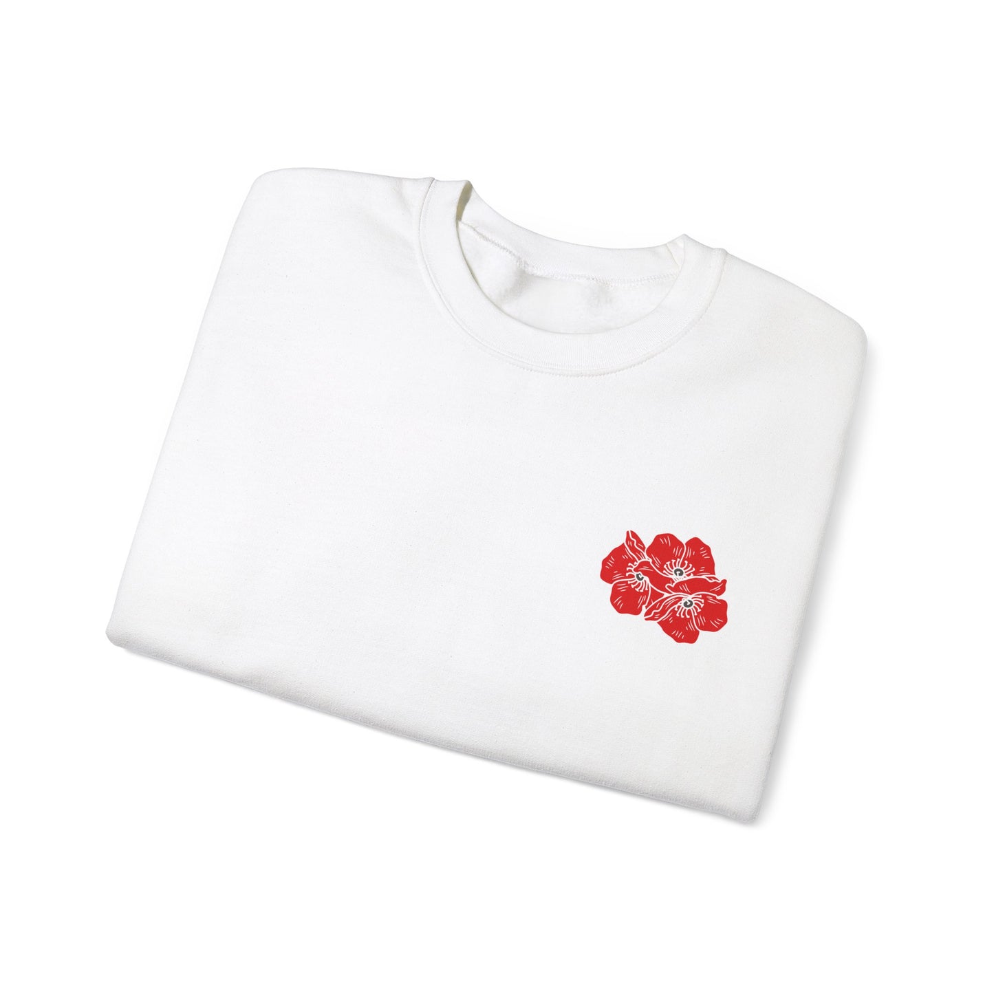 Poppies Unisex Heavy Blend™ Crewneck Sweatshirt EU