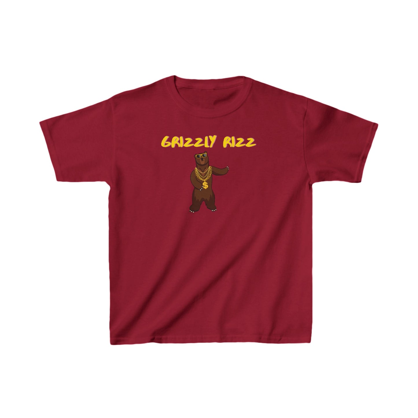 Grizzly Rizz Kids Heavy Cotton™ Tee