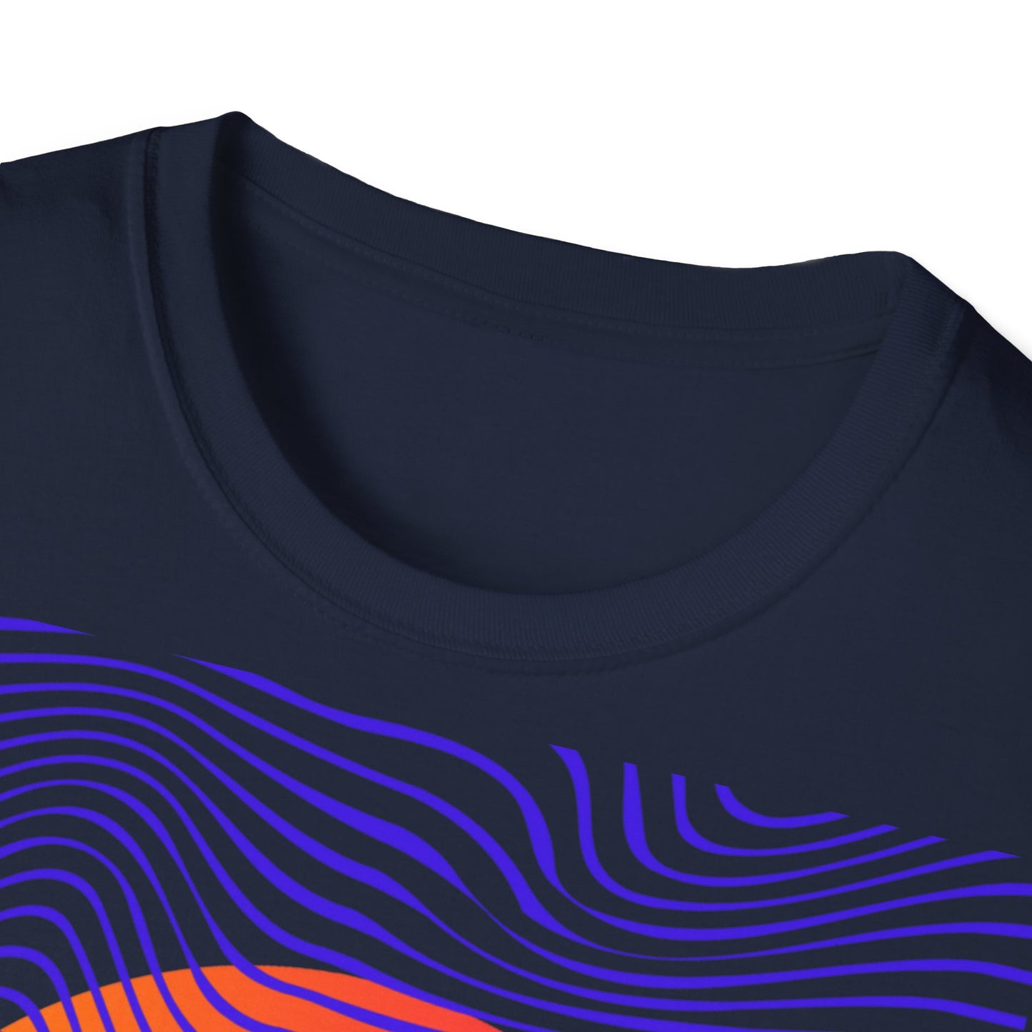 Camiseta unisex Waves Softstyle de la UE