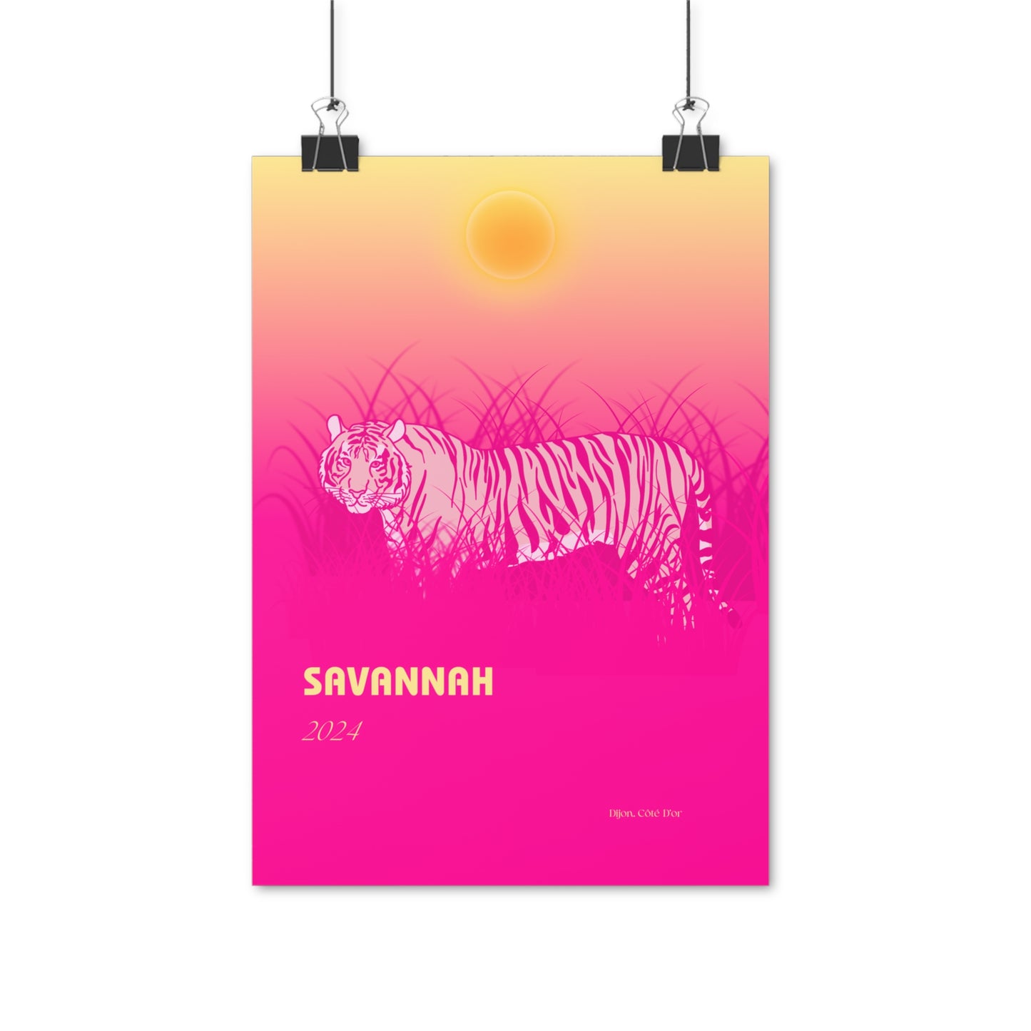 Savannah Vertical Posters EU