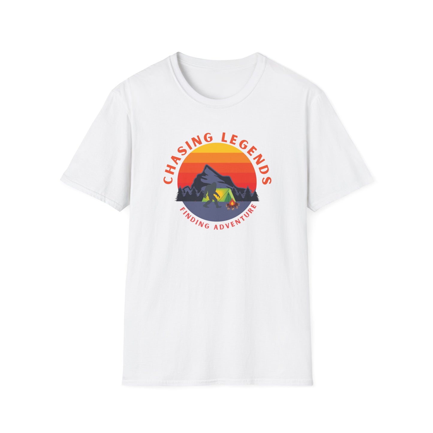 Bigfoot Adventure: Chasing Legends Unisex Softstyle T-Shirt EU