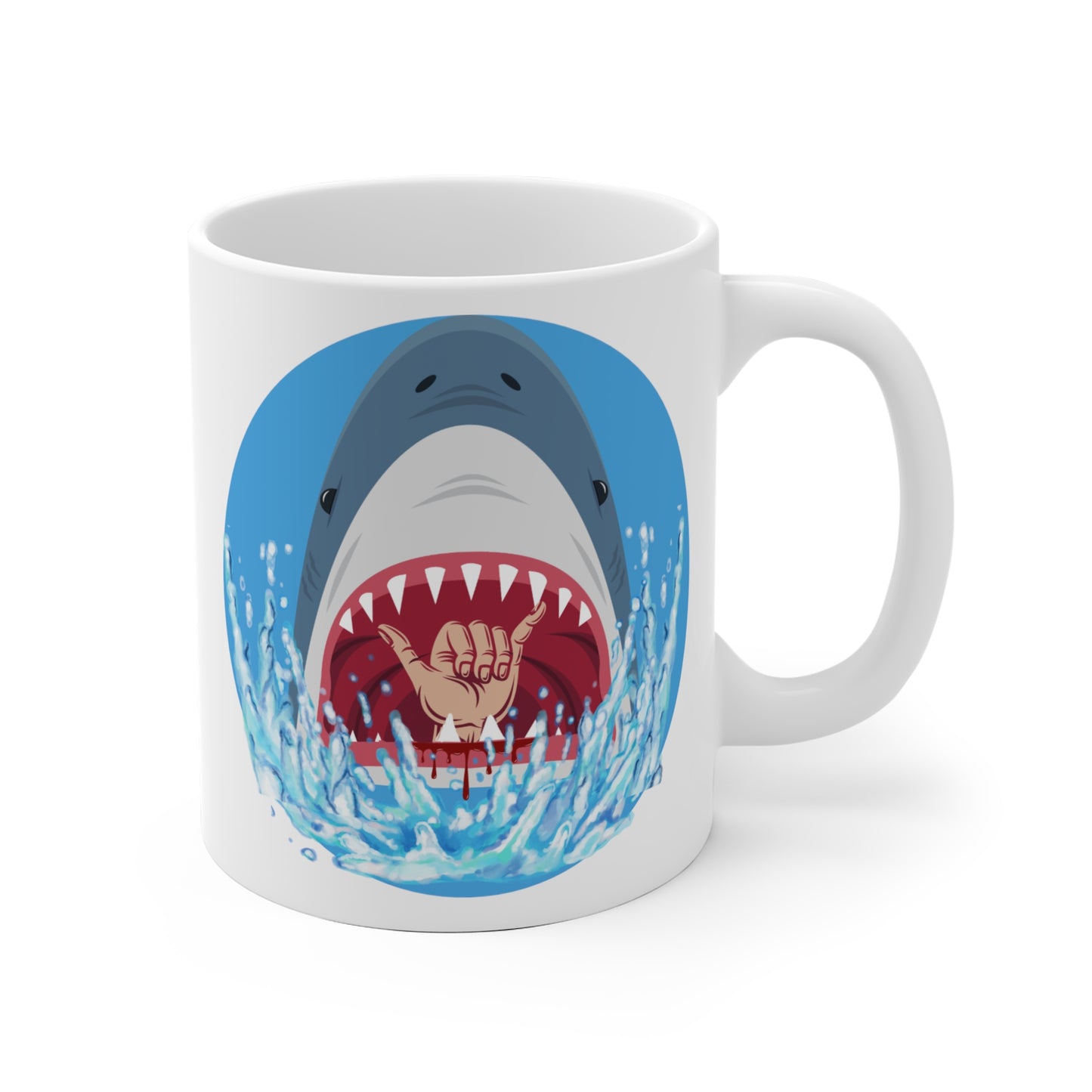 Surfin' Shark Mug 11oz EU