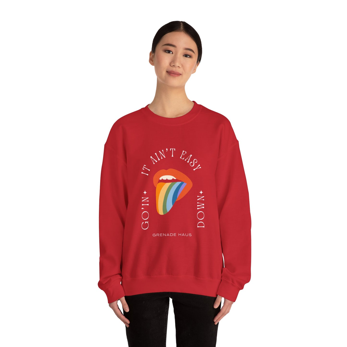 It Ain't Easy Unisex Heavy Blend™ Crewneck Sweatshirt EU