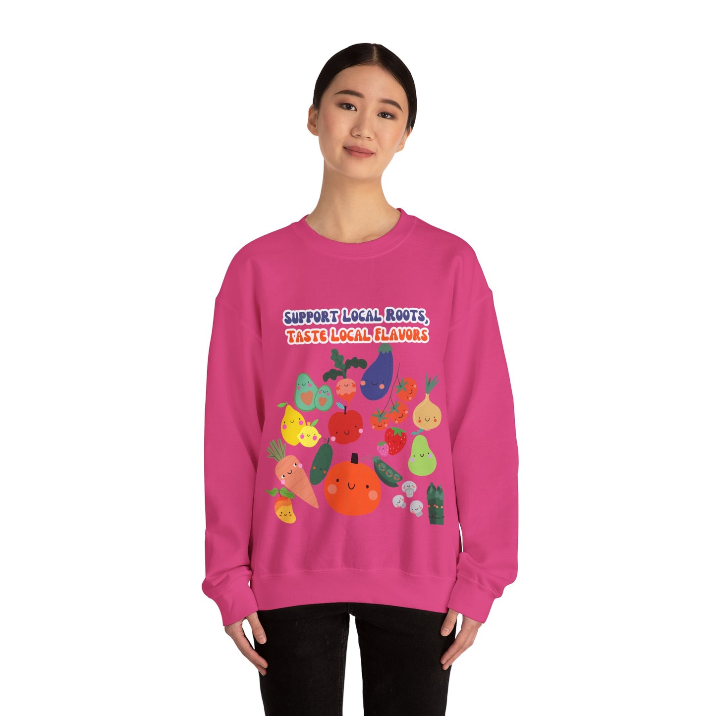 Local Roots Club Unisex Heavy Blend™ Crewneck Sweatshirt