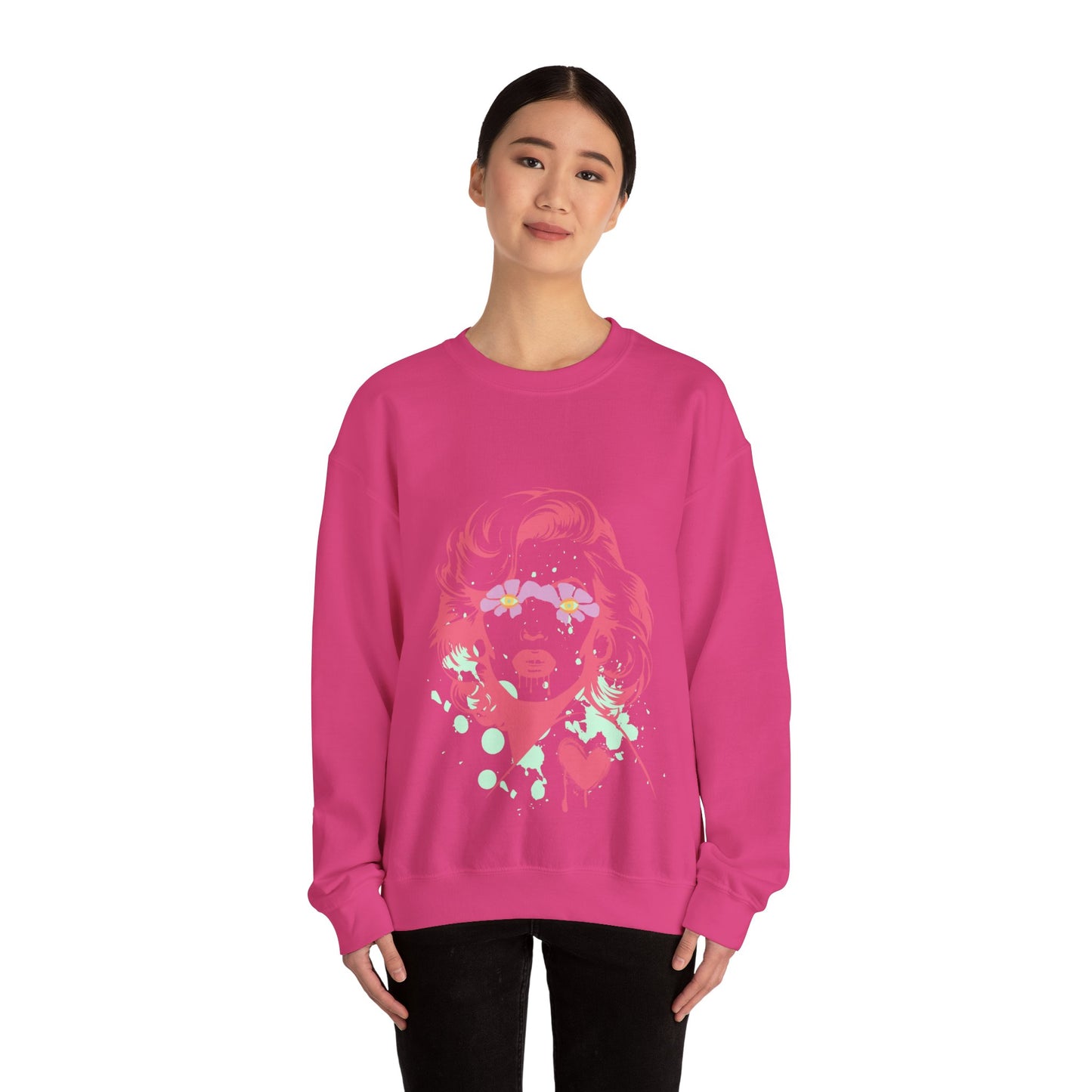 Norma Graffiti Unisex Heavy Blend™ Crewneck Sweatshirt EU