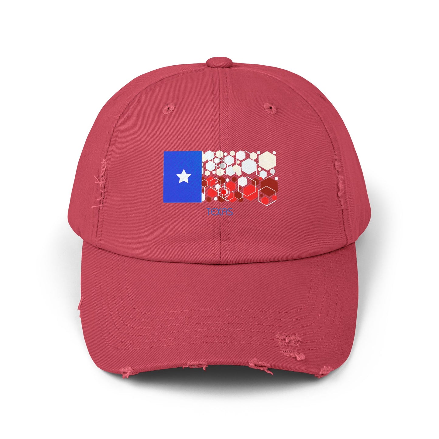 Modern Texas Unisex Distressed Cap