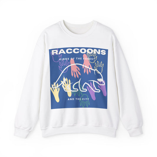 Kings of City Forest Raccoons Unisex Heavy Blend™ Crewneck Sweatshirt EU